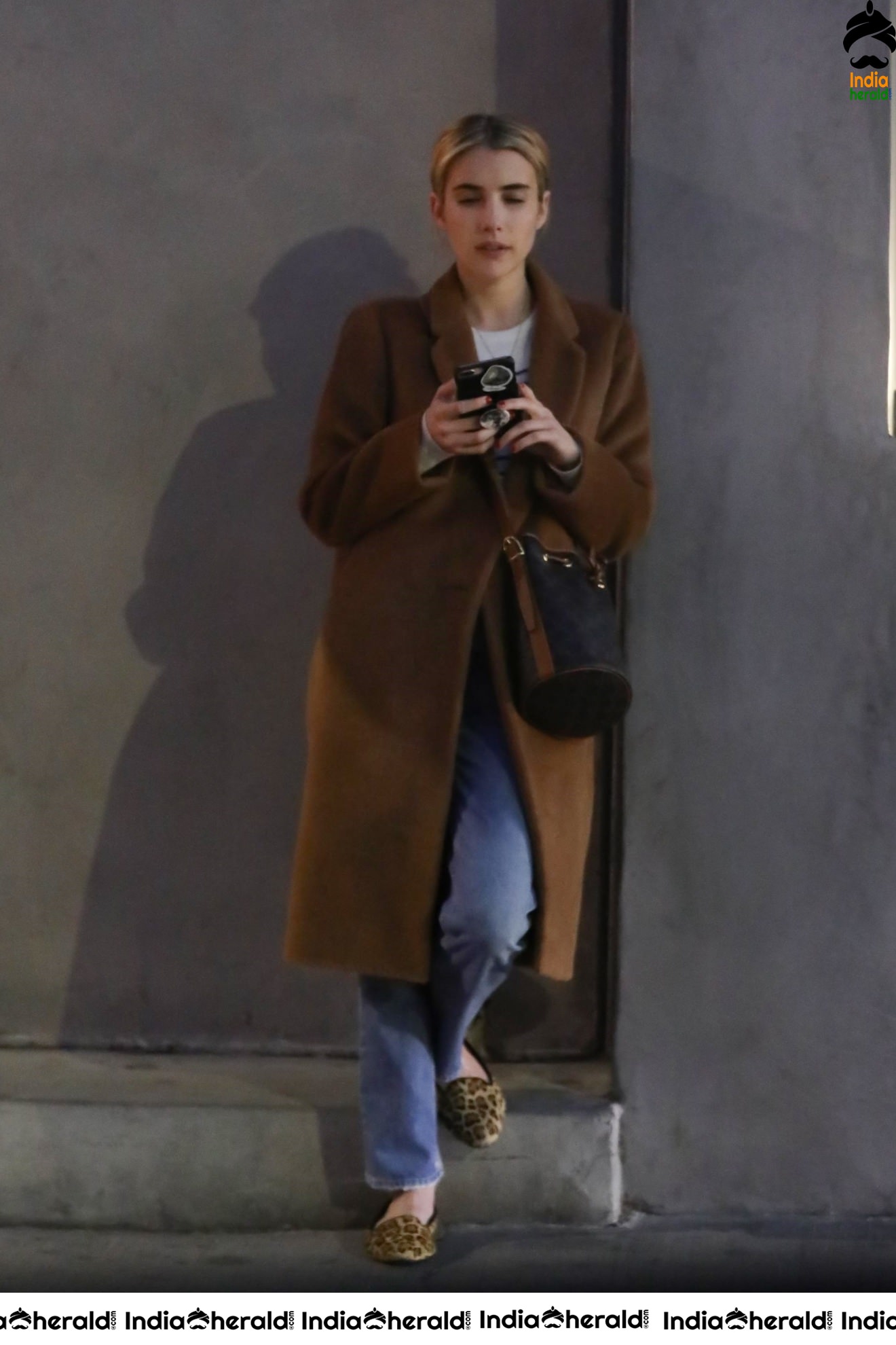 Emma Roberts caught by Paparazzi while Out in Los Angeles