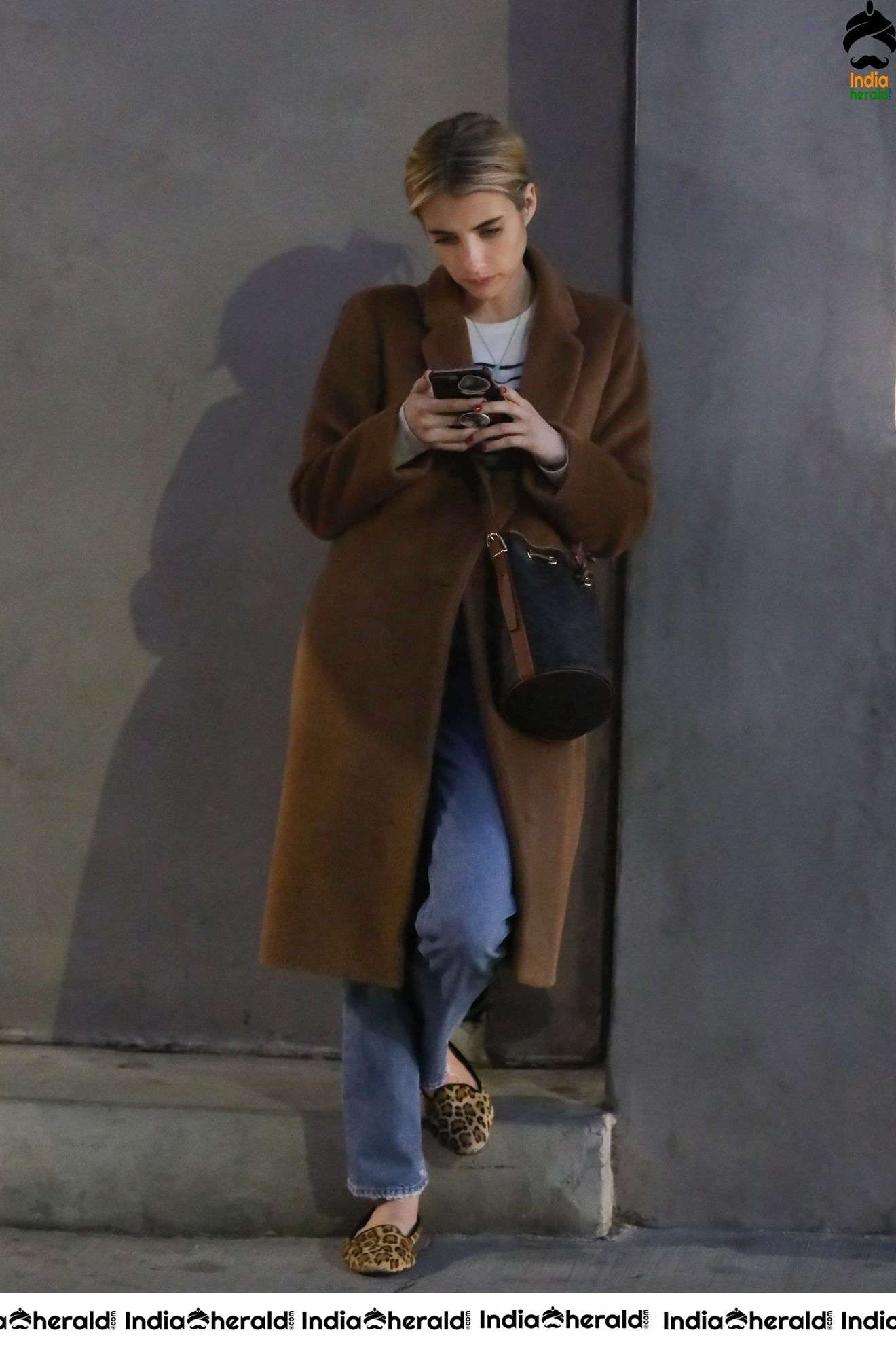 Emma Roberts caught by Paparazzi while Out in Los Angeles