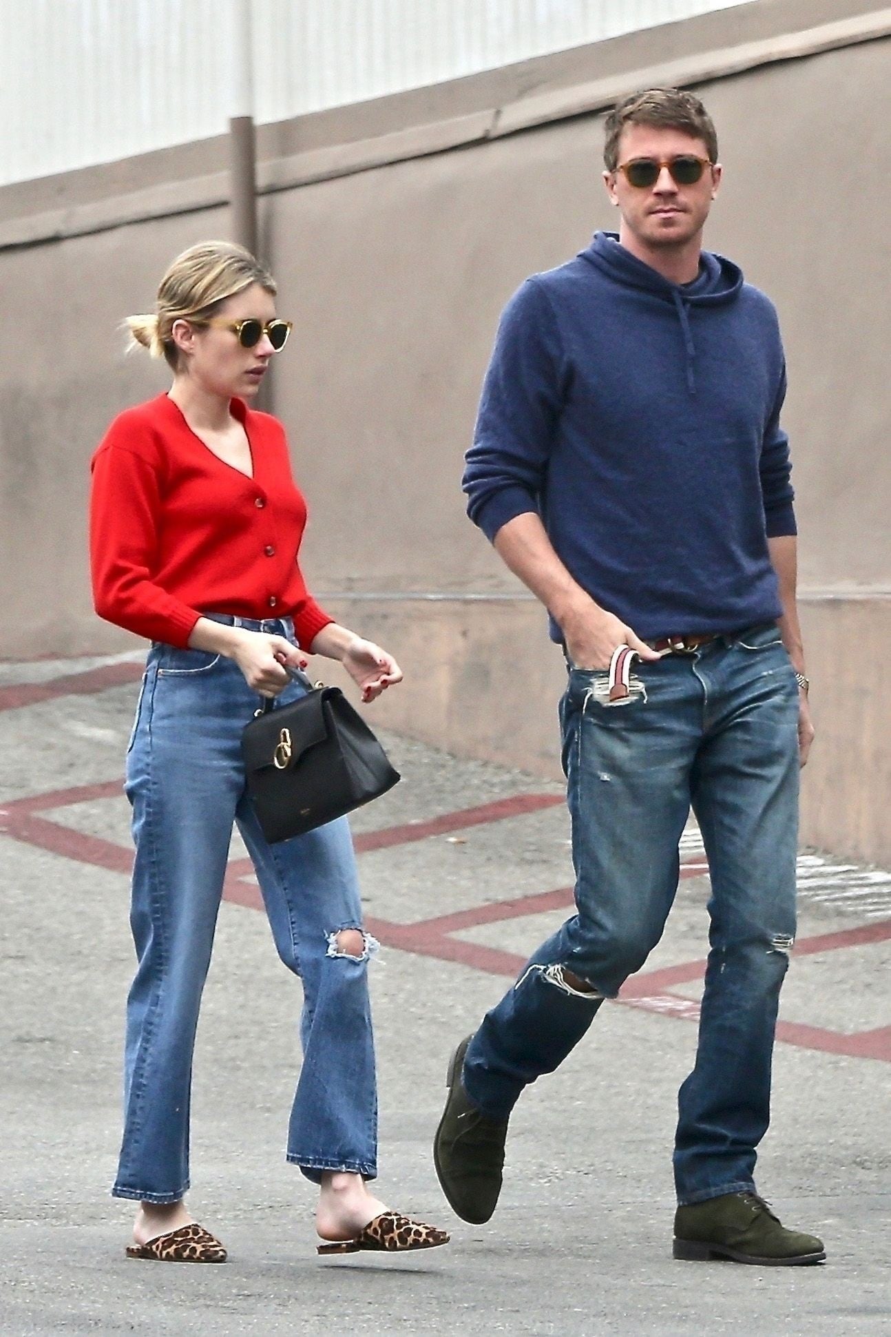 Emma Roberts Out In Los Feliz