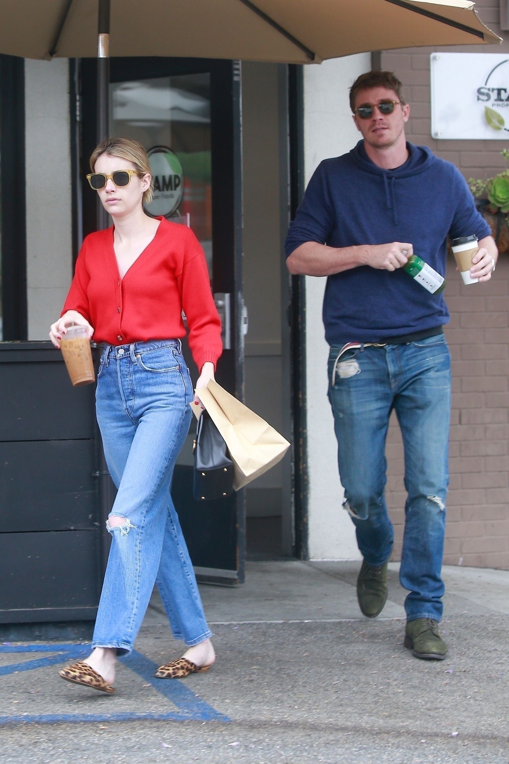 Emma Roberts Out In Los Feliz