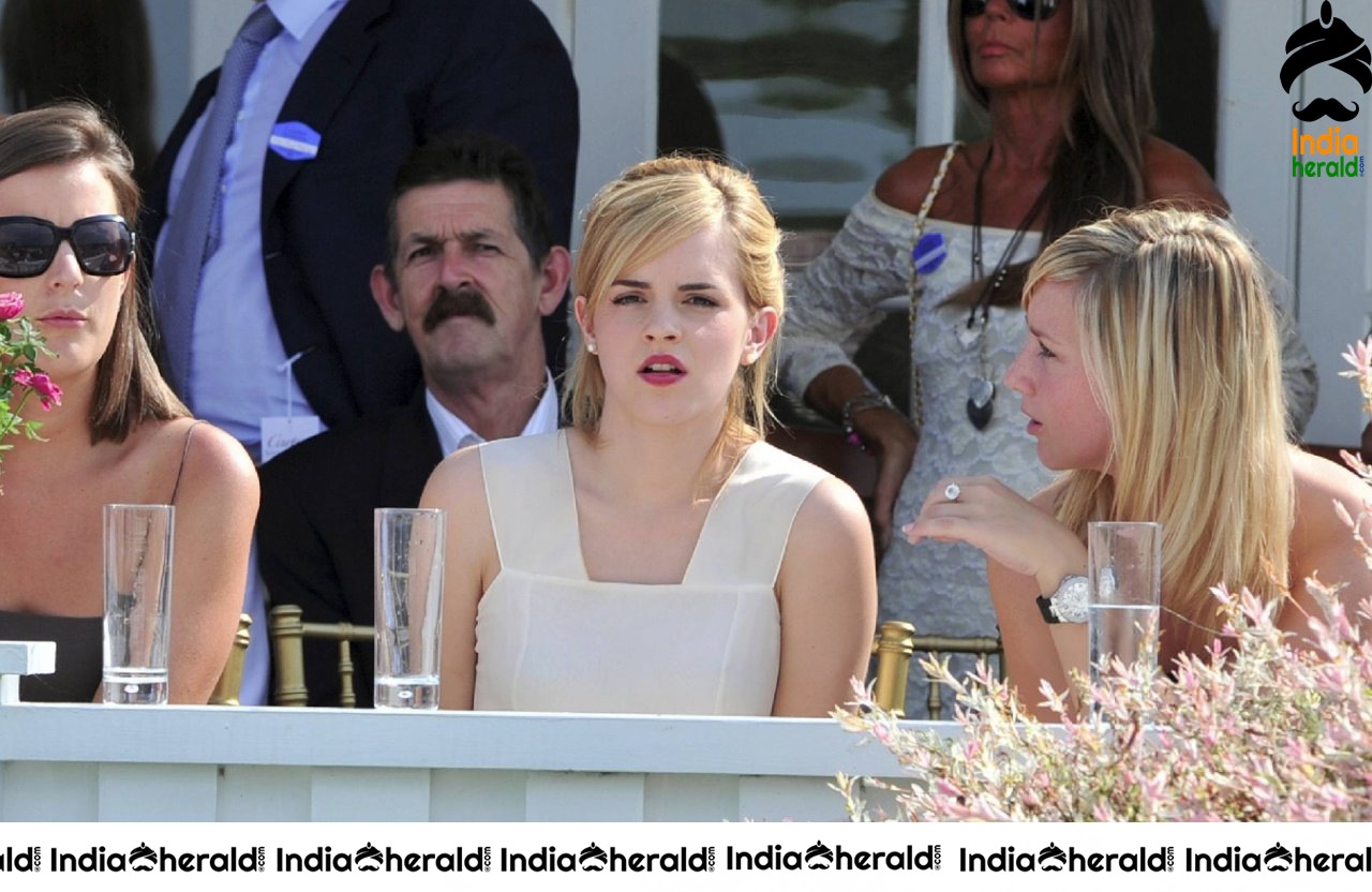 Emma Watson at Cartier International Polo in Windsor Set 1