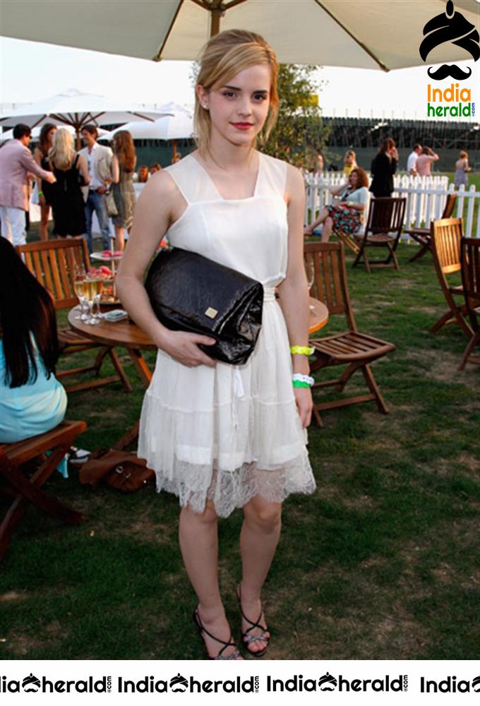 Emma Watson at Cartier International Polo in Windsor Set 3