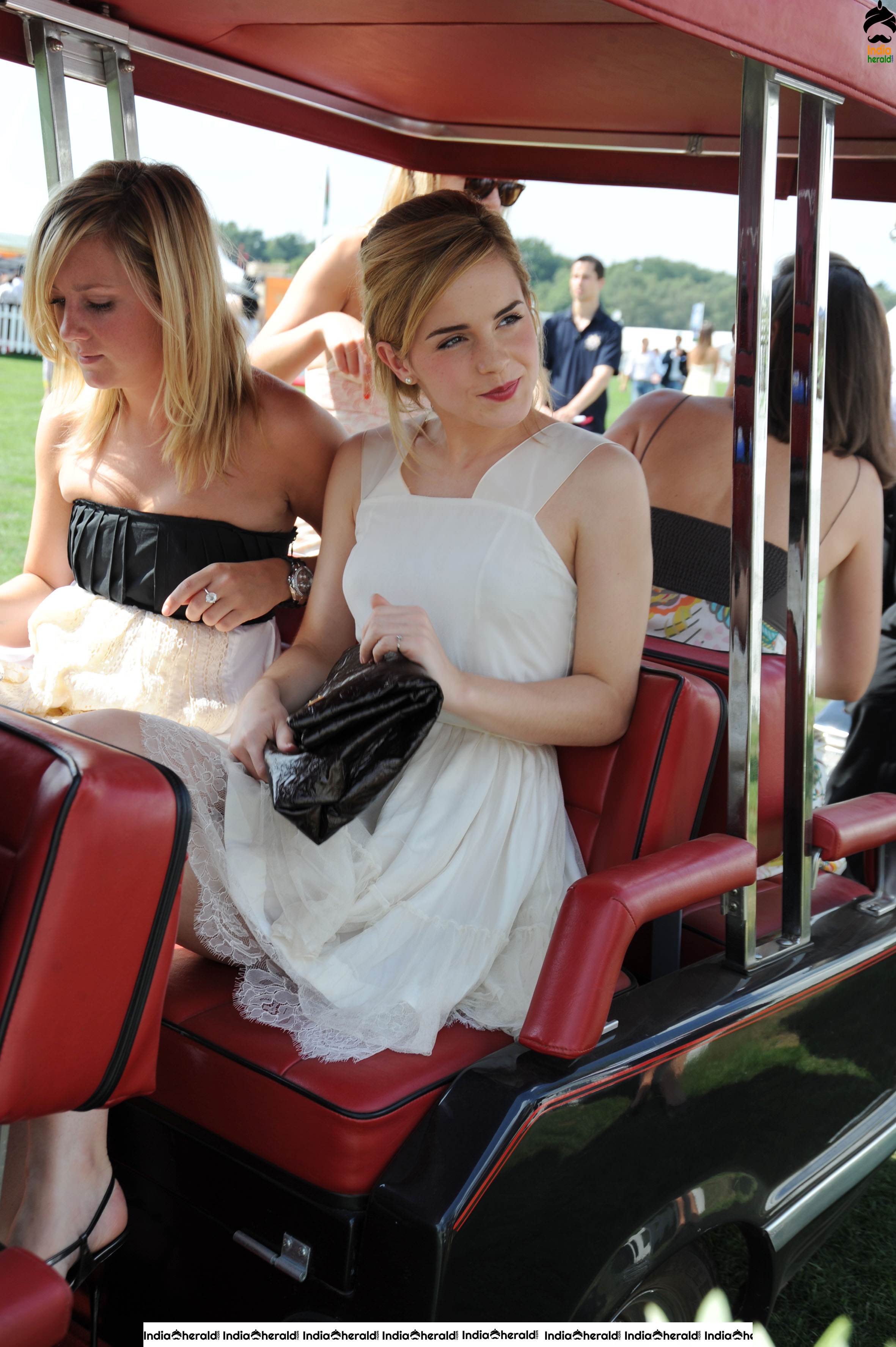 Emma Watson at Cartier International Polo in Windsor Set 3