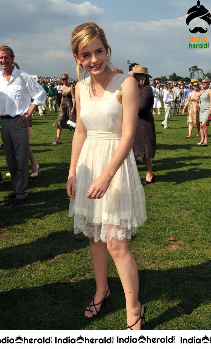 Emma Watson at Cartier International Polo in Windsor Set 3