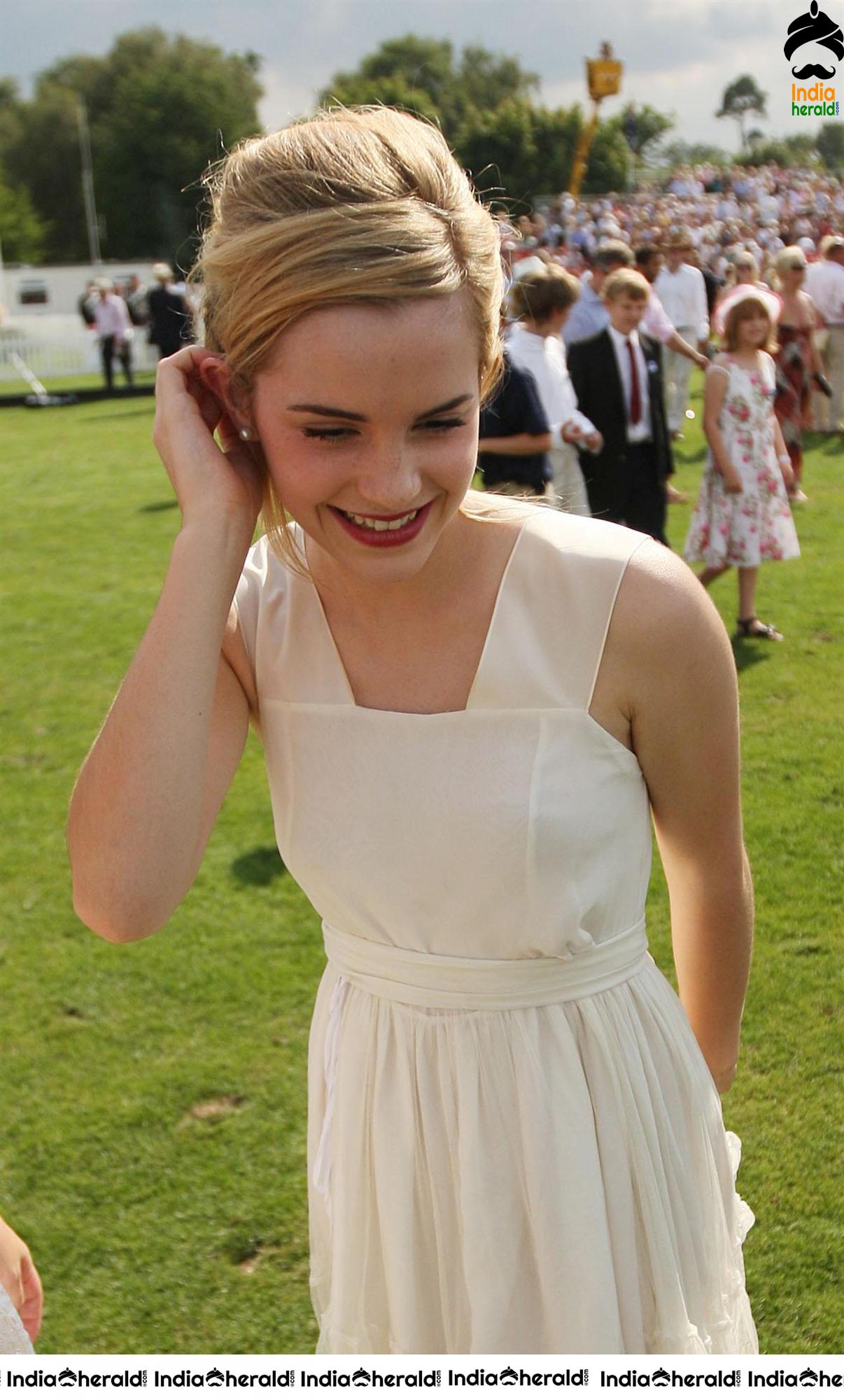 Emma Watson at Cartier International Polo in Windsor Set 4