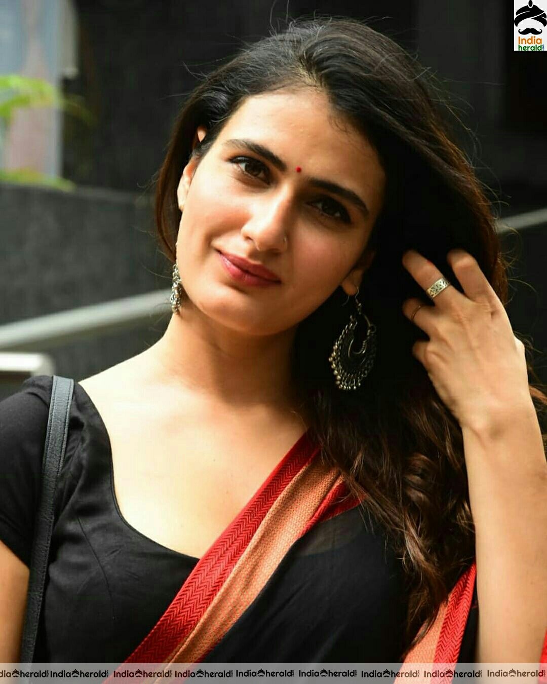 Fatima Sana Sheikh hot in Transparent Saree