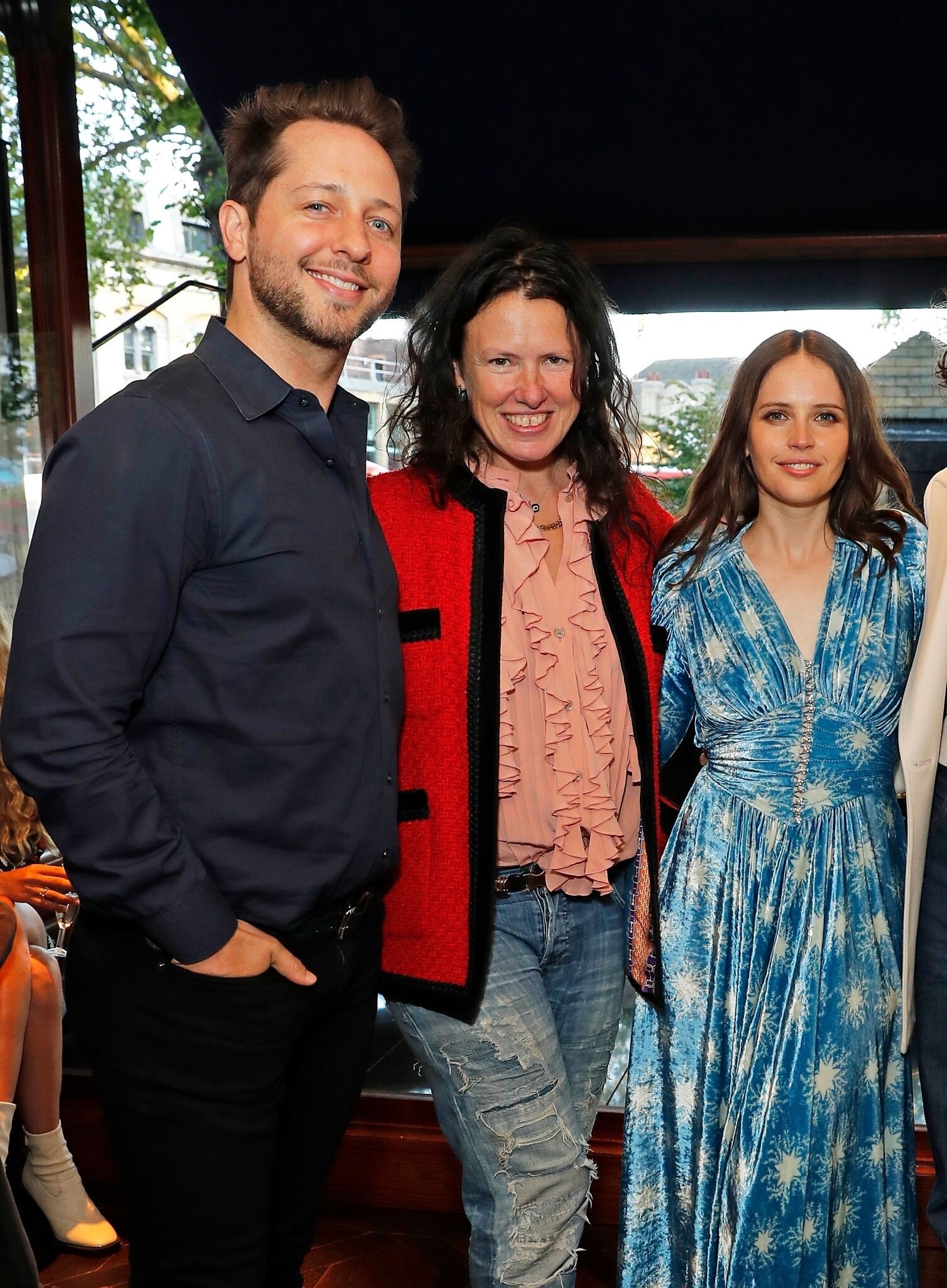 Felicity Jones At MOVINGLOVE Dinner In London