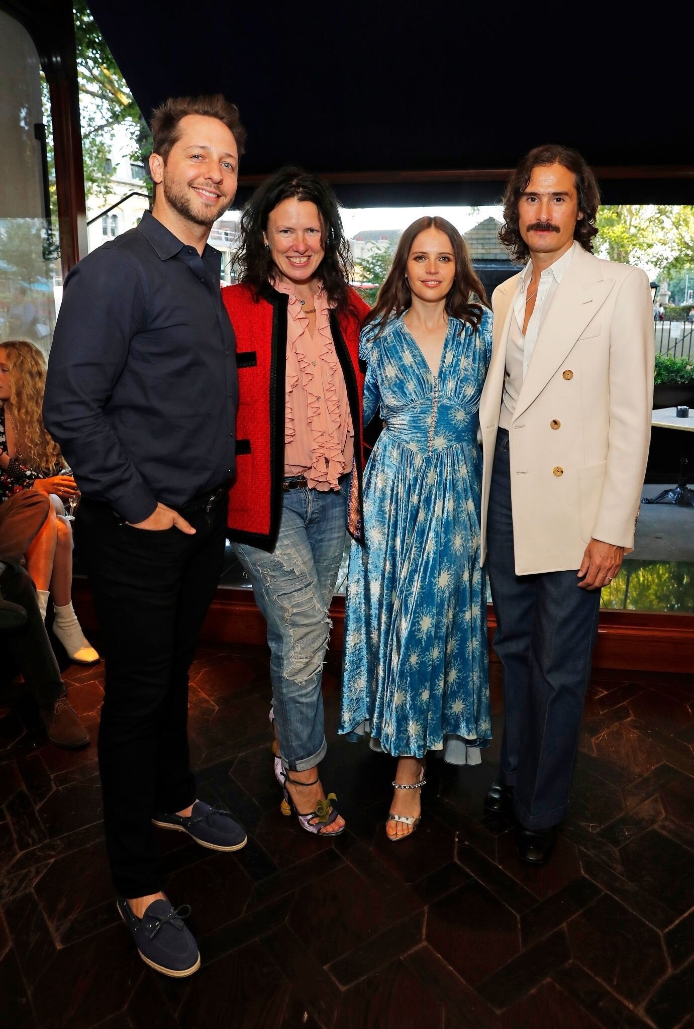 Felicity Jones At MOVINGLOVE Dinner In London