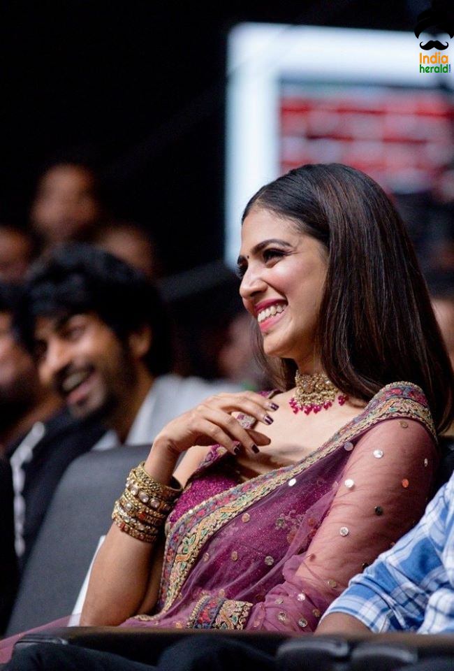 Few More Hot Clicks of Malavika Mohanan from the Audio Launch