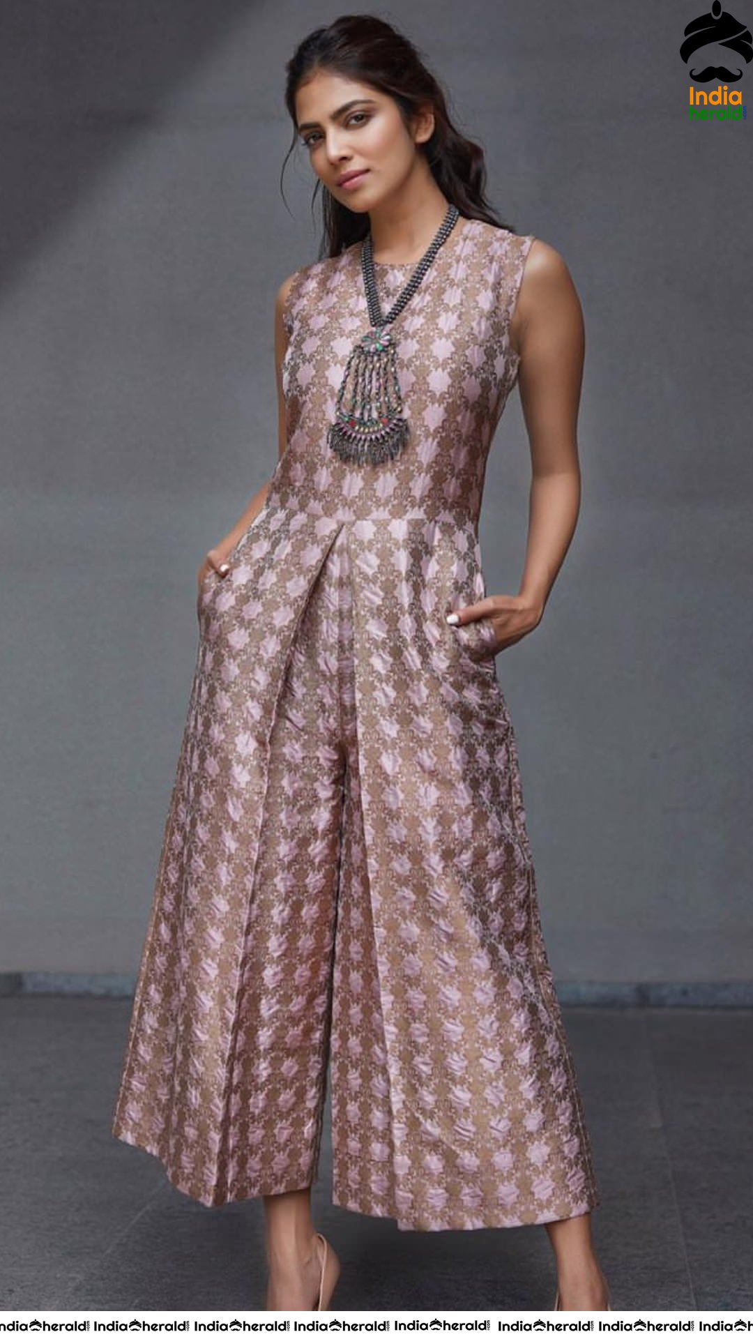 Fully Clothed yet Fully Seductive Malavika Mohanan Latest Clicks
