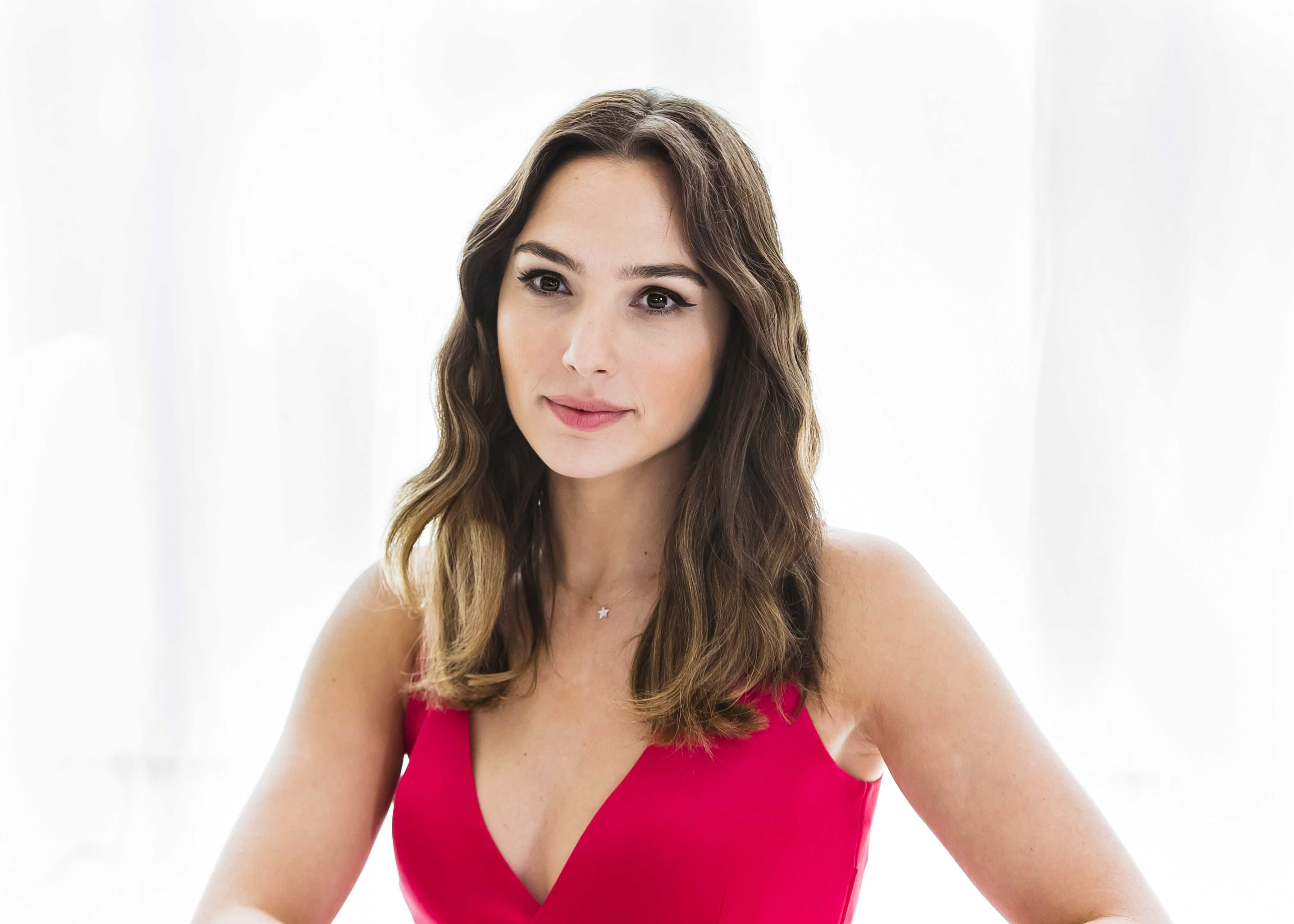 Gal Gadot Press Conference Portraits