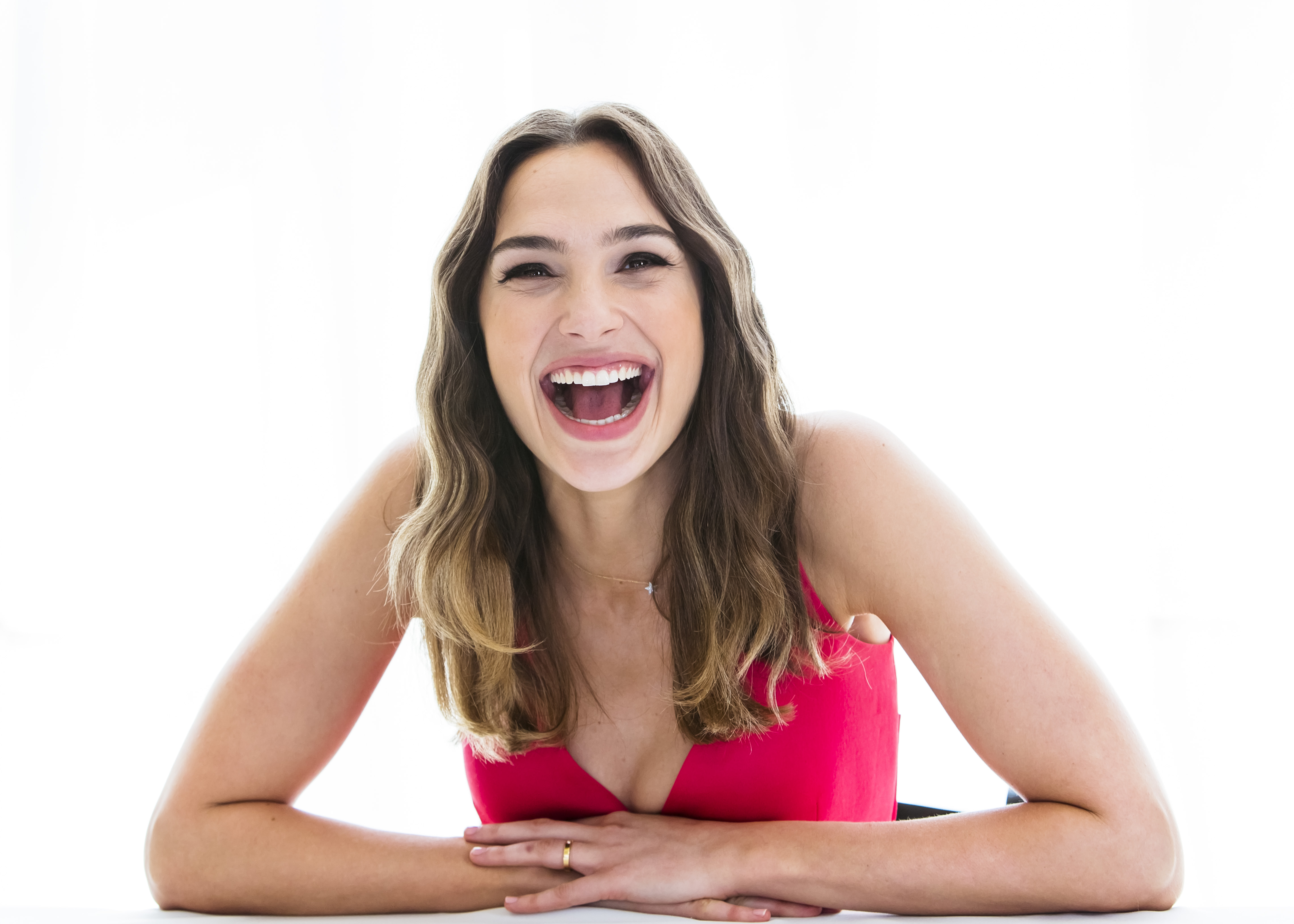 Gal Gadot Press Conference Portraits