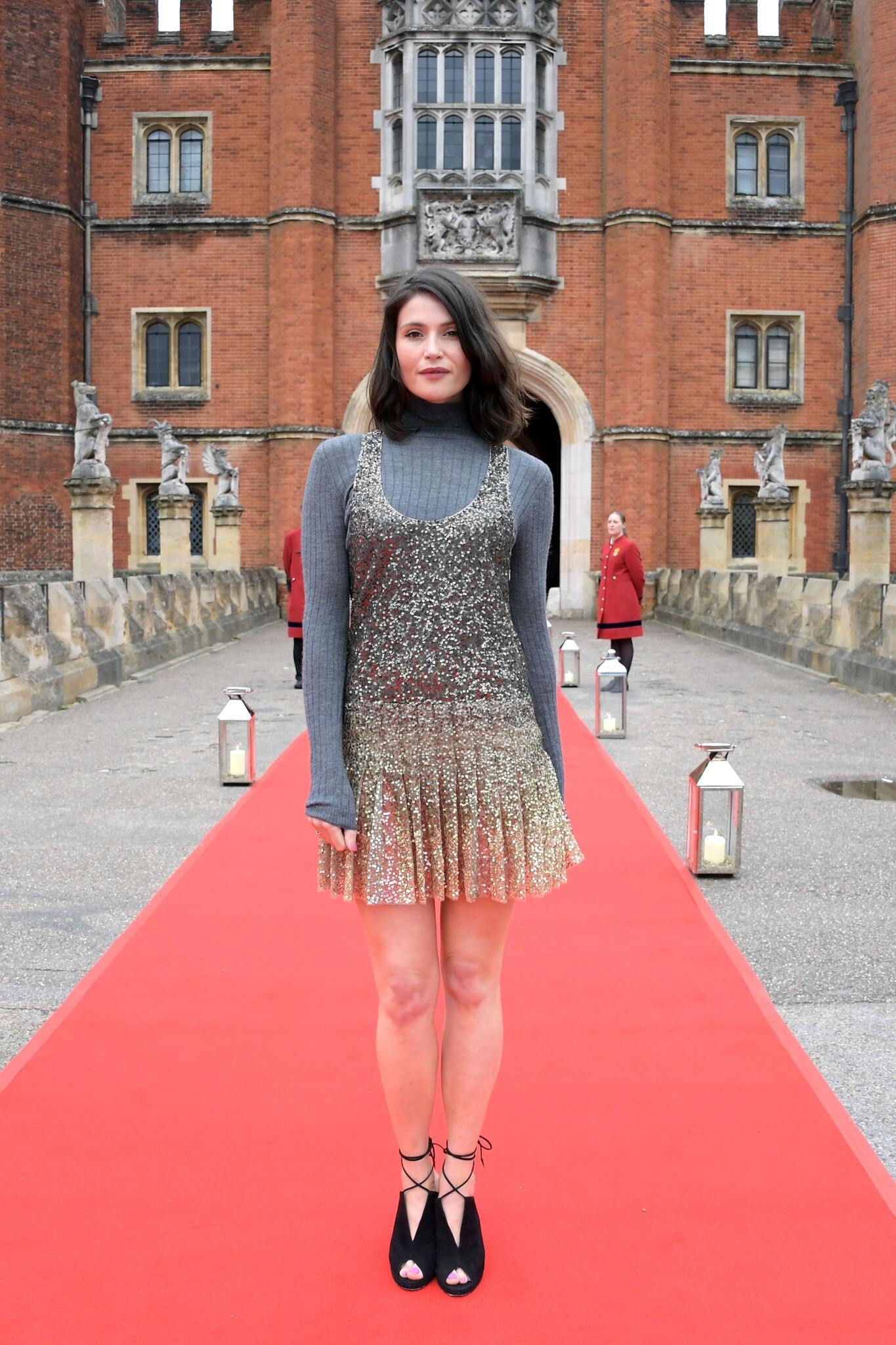 Gemma Arterton At Audi Sentebale Concert Hampton Court Palace In London