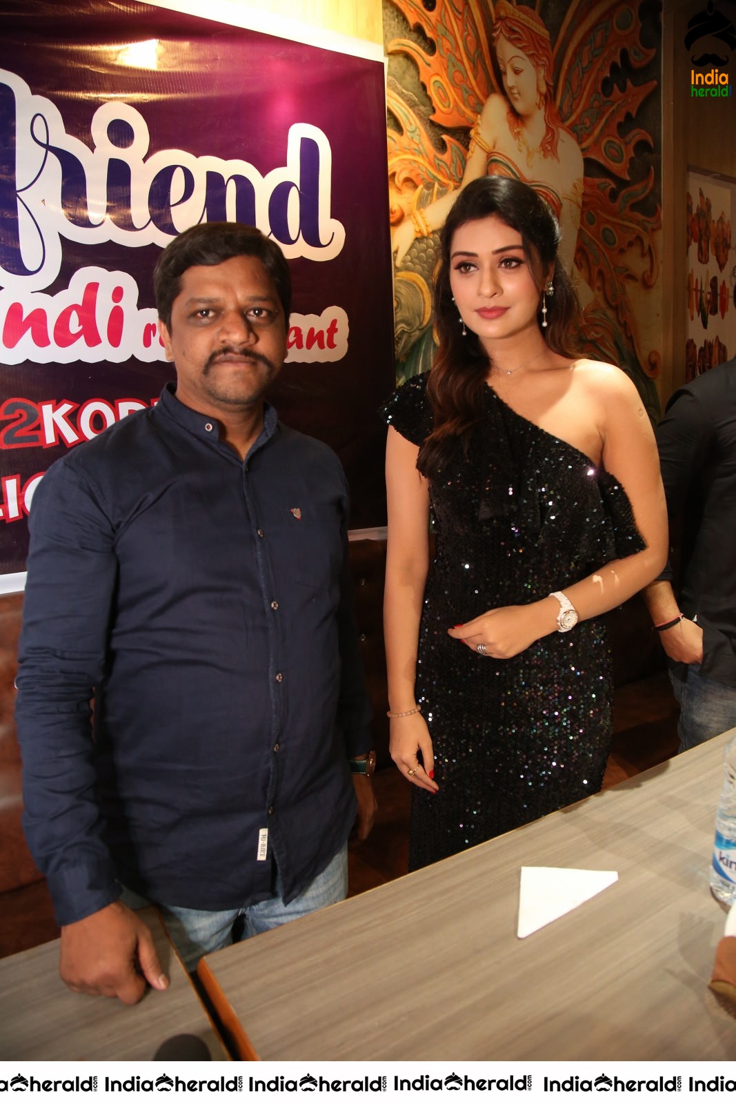Girl Friend Arabian Mandi Restaurant Launch by Payal Rajput and Bhanu Sree at Madhapur Set 3