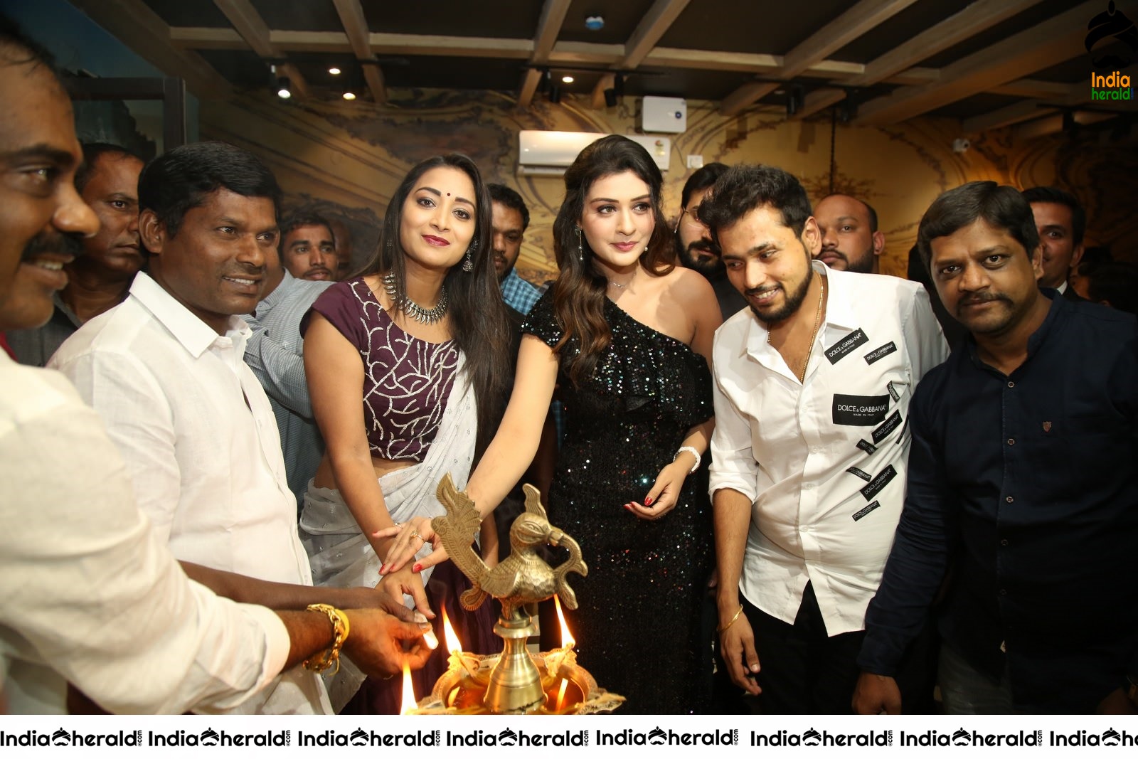 Girl Friend Arabian Mandi Restaurant Launch by Payal Rajput and Bhanu Sree at Madhapur Set 4