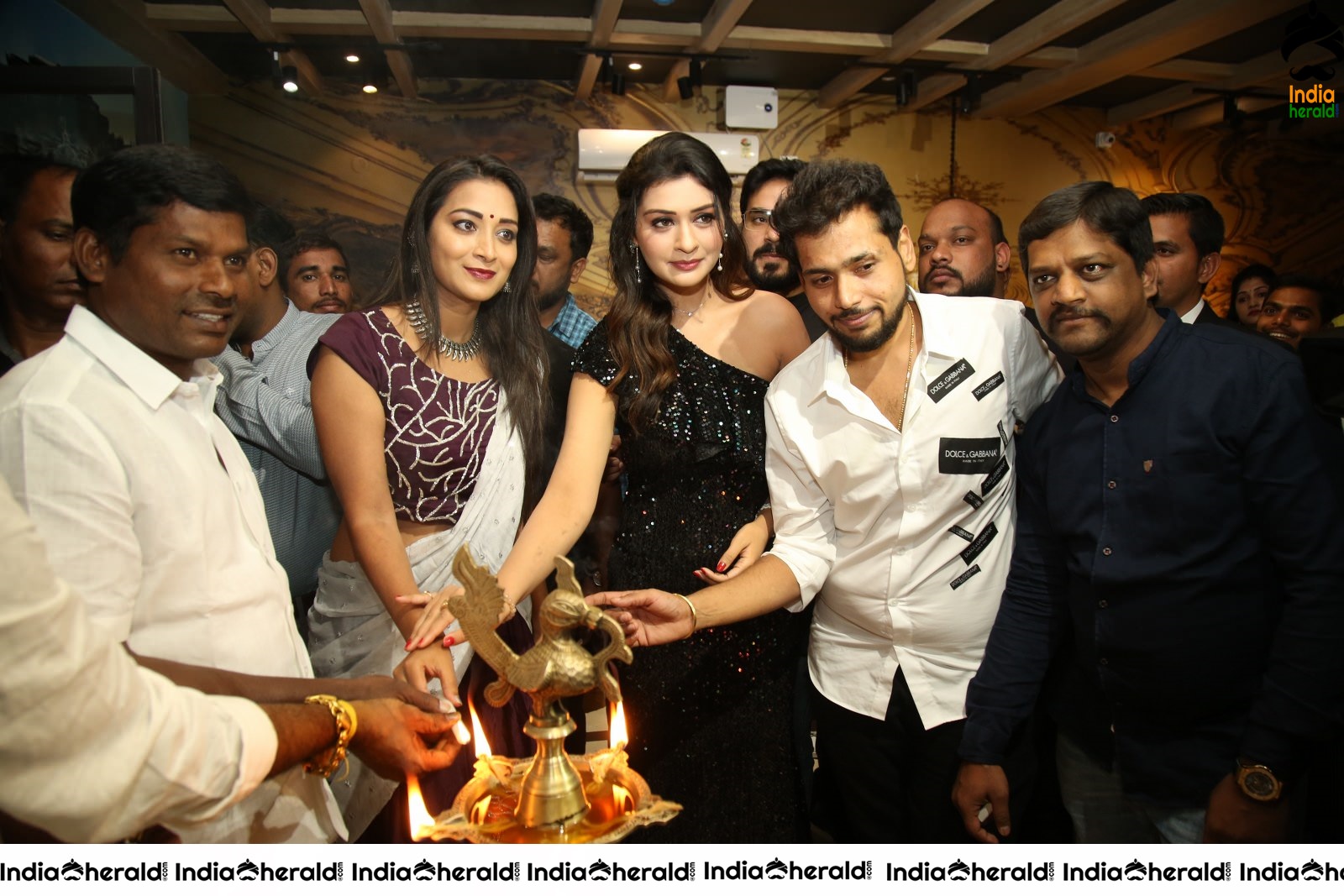 Girl Friend Arabian Mandi Restaurant Launch by Payal Rajput and Bhanu Sree at Madhapur Set 4