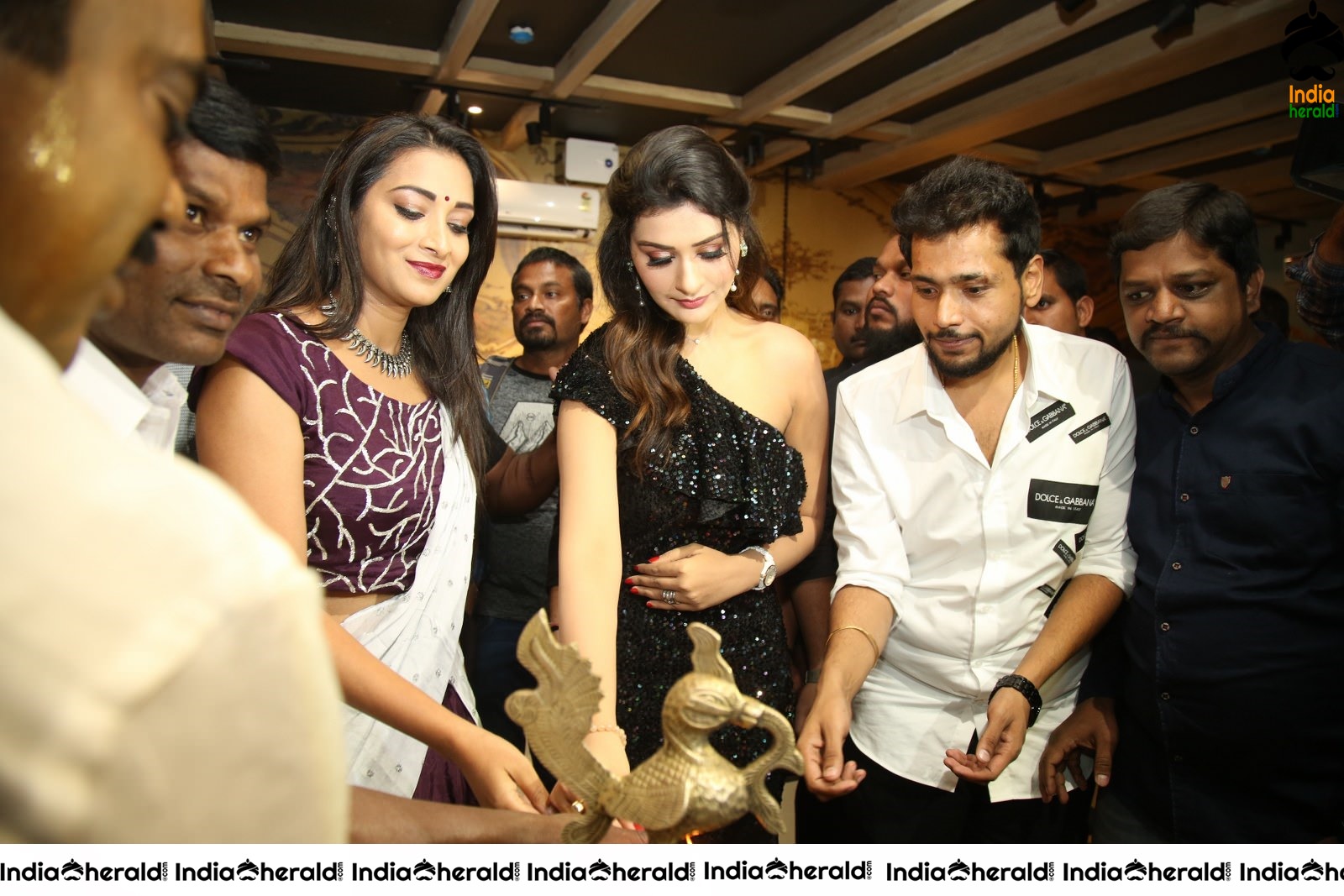 Girl Friend Arabian Mandi Restaurant Launch by Payal Rajput and Bhanu Sree at Madhapur Set 5