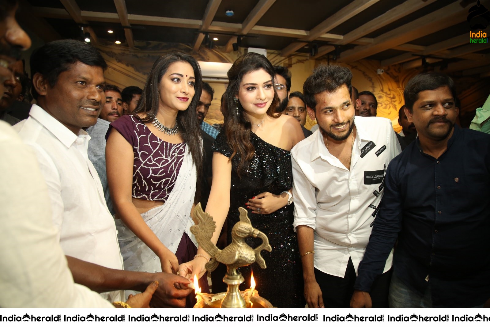 Girl Friend Arabian Mandi Restaurant Launch by Payal Rajput and Bhanu Sree at Madhapur Set 5