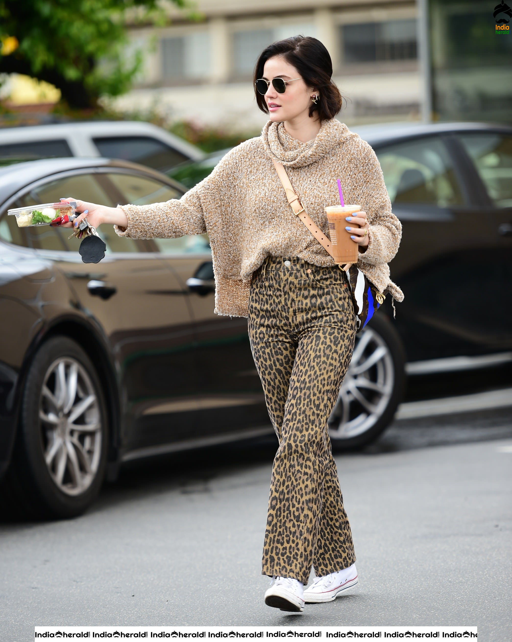 Gorgeous Paparazzi Photos of Lucy Hale while walking out in Los Angeles