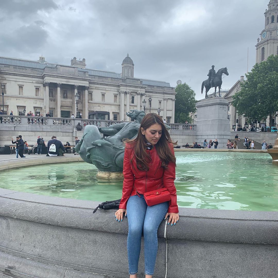 Hansika Enjoying Her Vacation In London