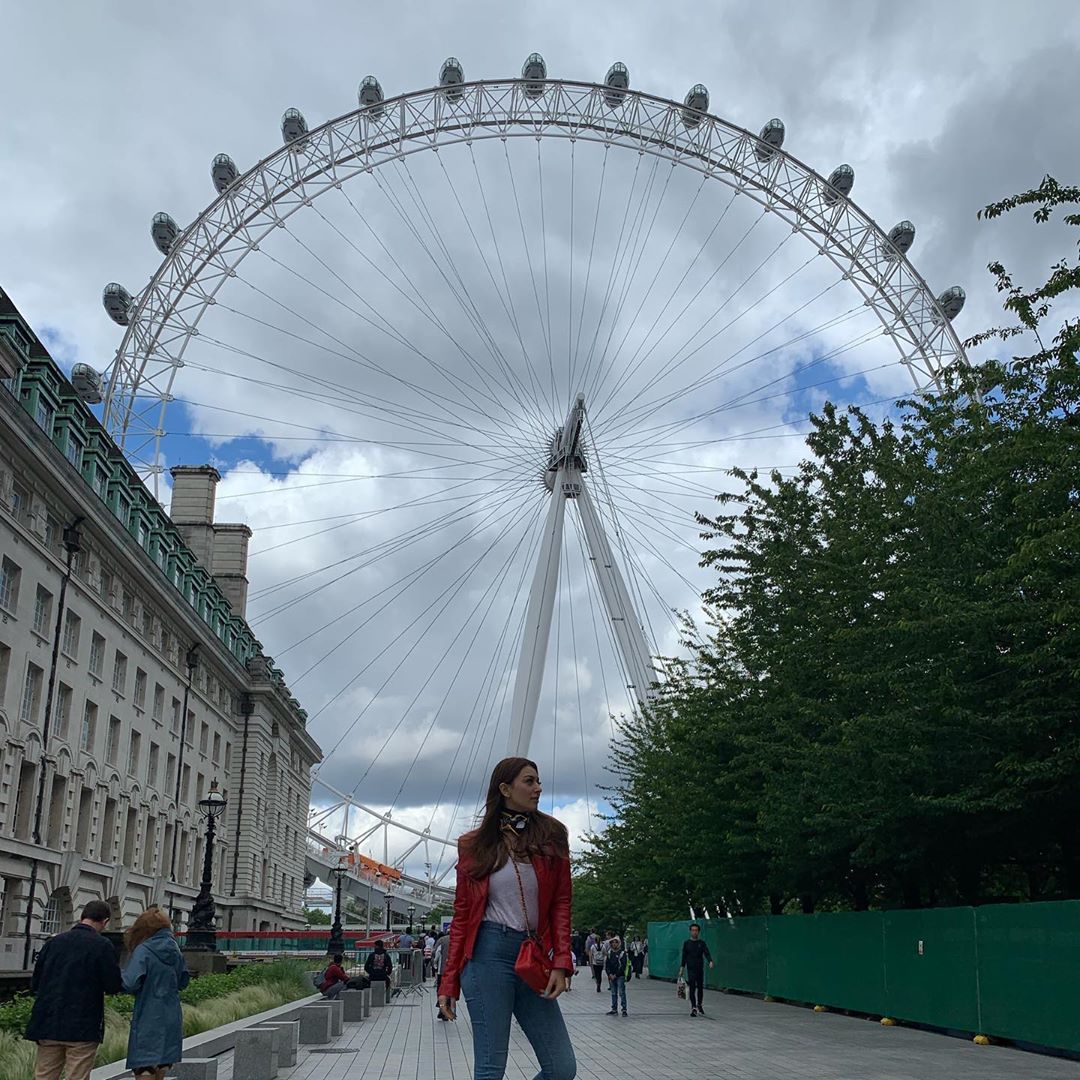 Hansika Enjoying Her Vacation In London