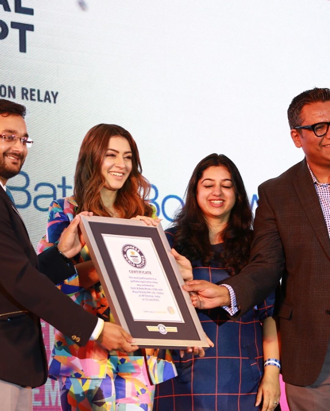 Hansika Hot At Bath And Body Works Events