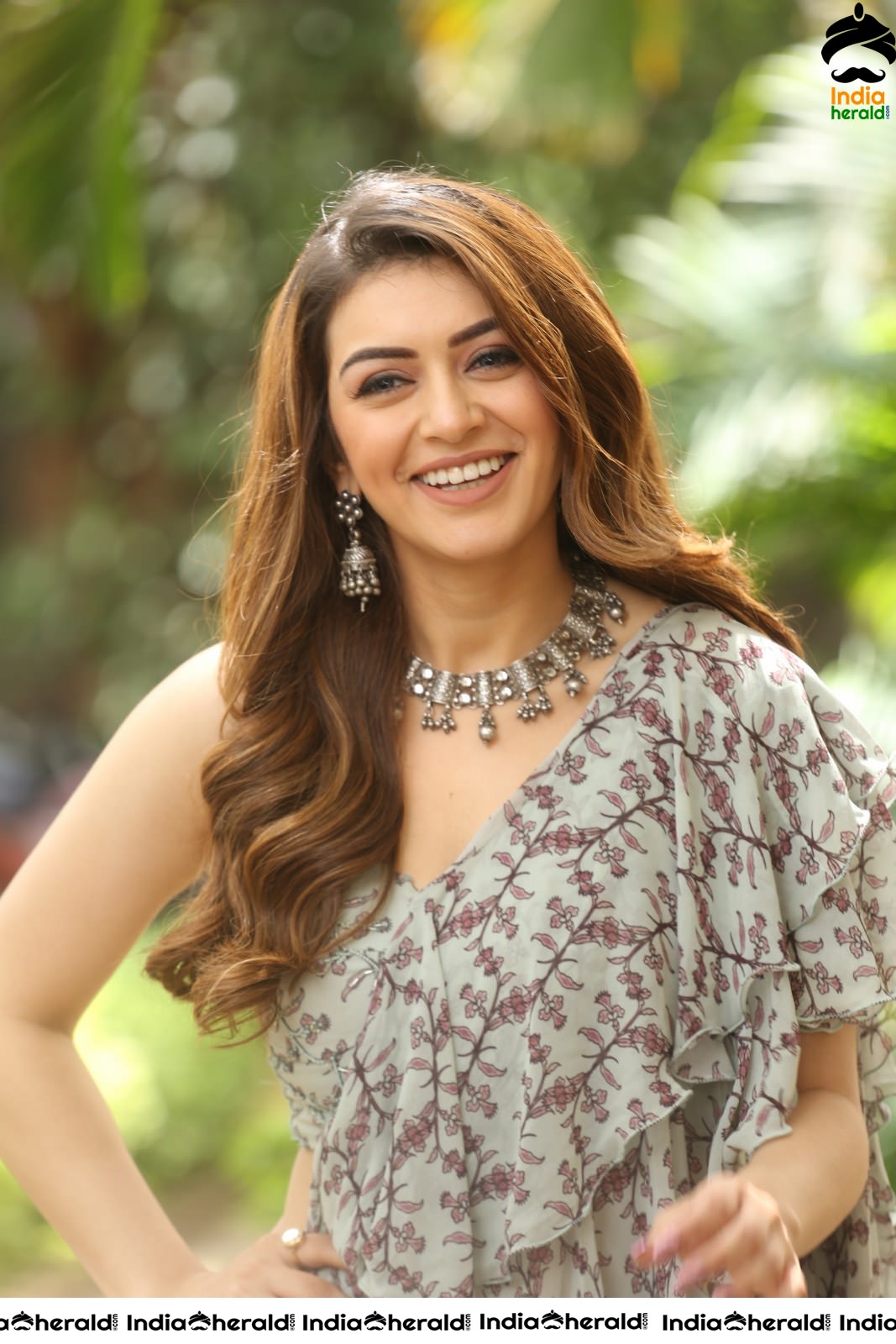 Hansika Latest Hot Photos in a Frill Attire Set 2