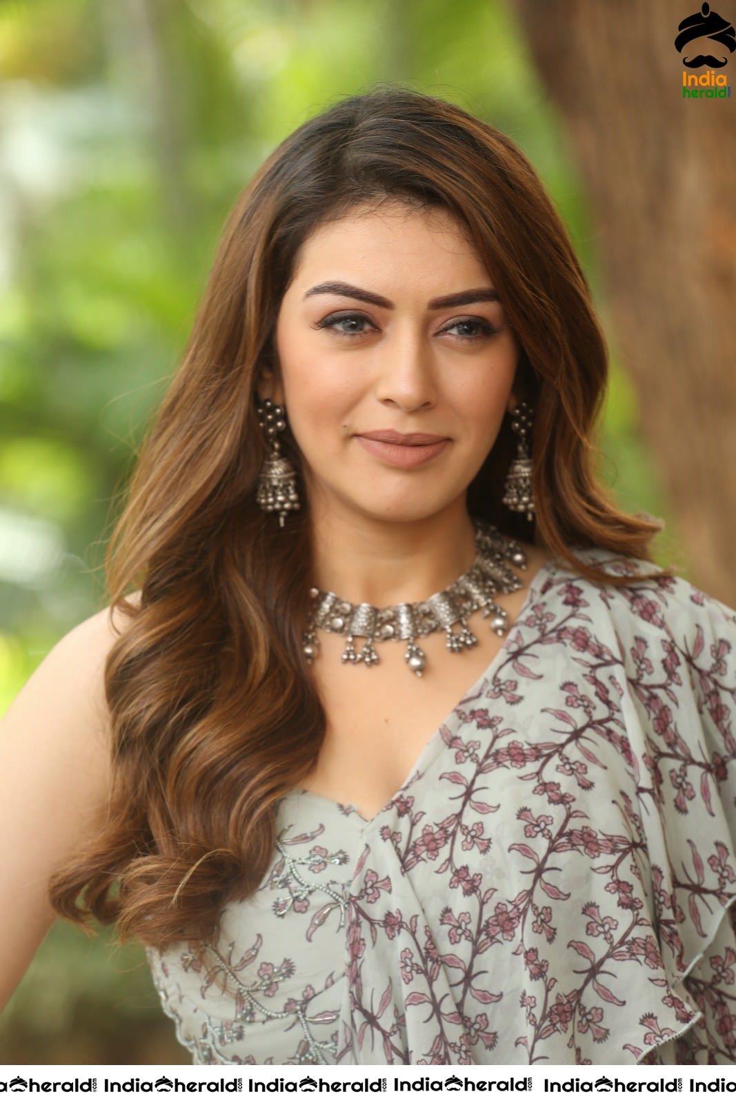 Hansika Latest Hot Photos in a Frill Attire Set 2