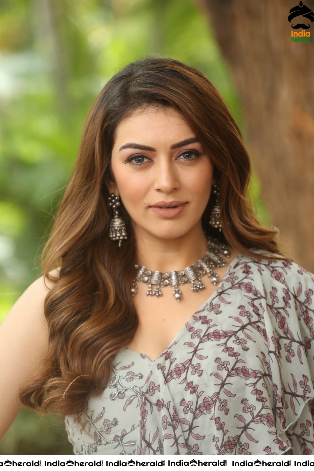 Hansika Latest Hot Photos in a Frill Attire Set 2