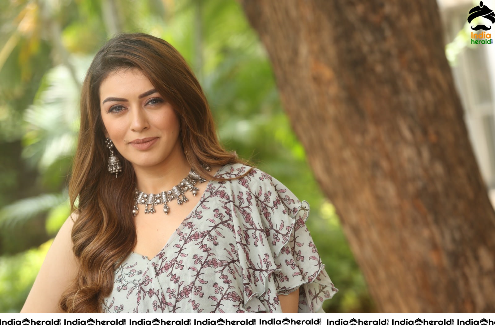 Hansika Latest Hot Photos in a Frill Attire Set 3