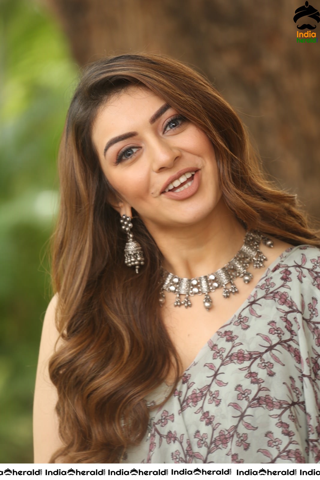 Hansika Latest Hot Photos in a Frill Attire Set 4