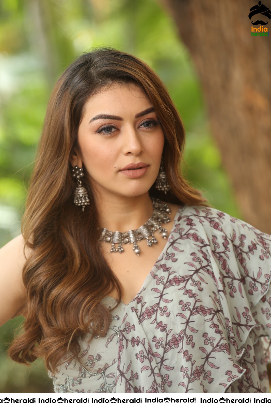 Hansika Latest Hot Photos in a Frill Attire Set 4