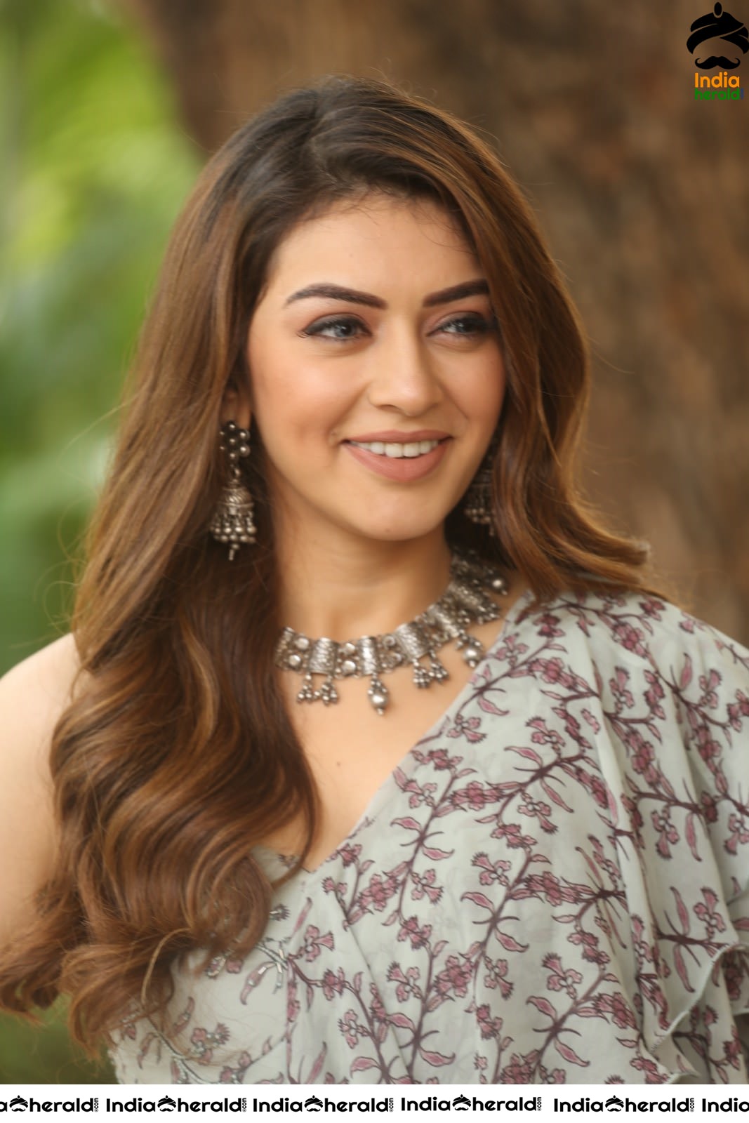 Hansika Latest Hot Photos in a Frill Attire Set 4