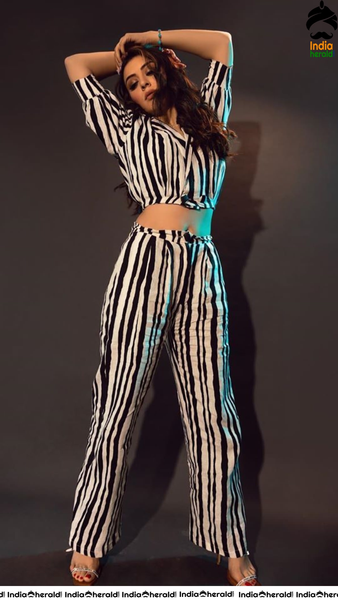 Hansika Motwani Shows her Teasing Waistline in these Recent Stills