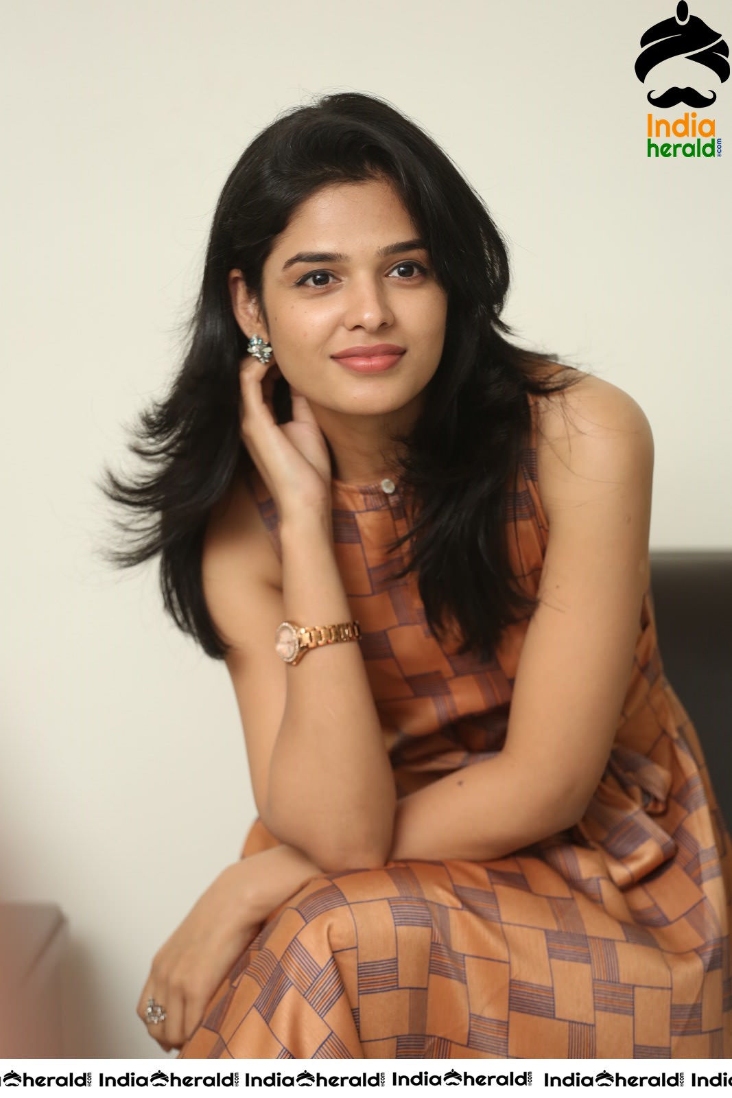 Harshitha Chowdary Interview Stills Set 1