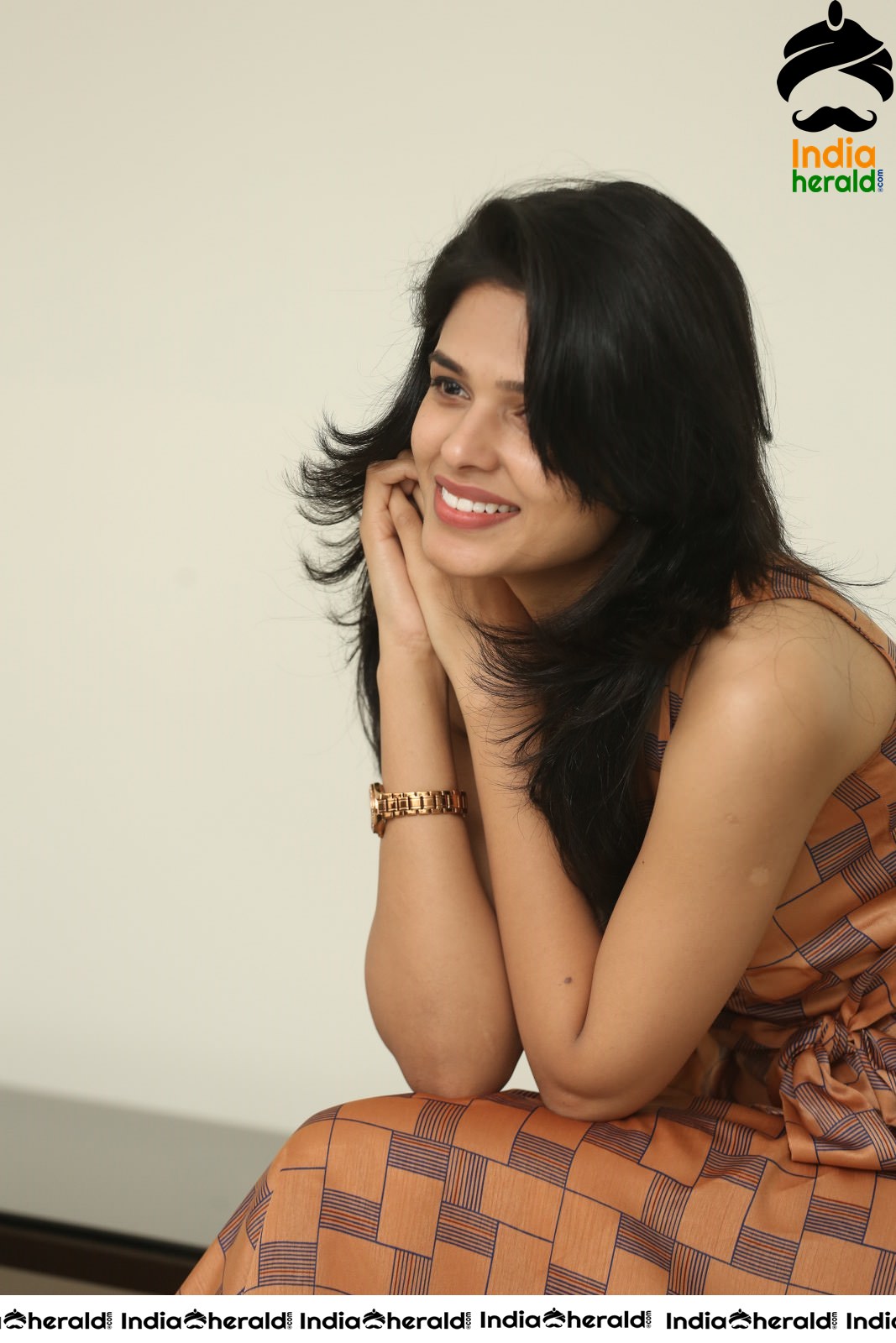 Harshitha Chowdary Interview Stills Set 1