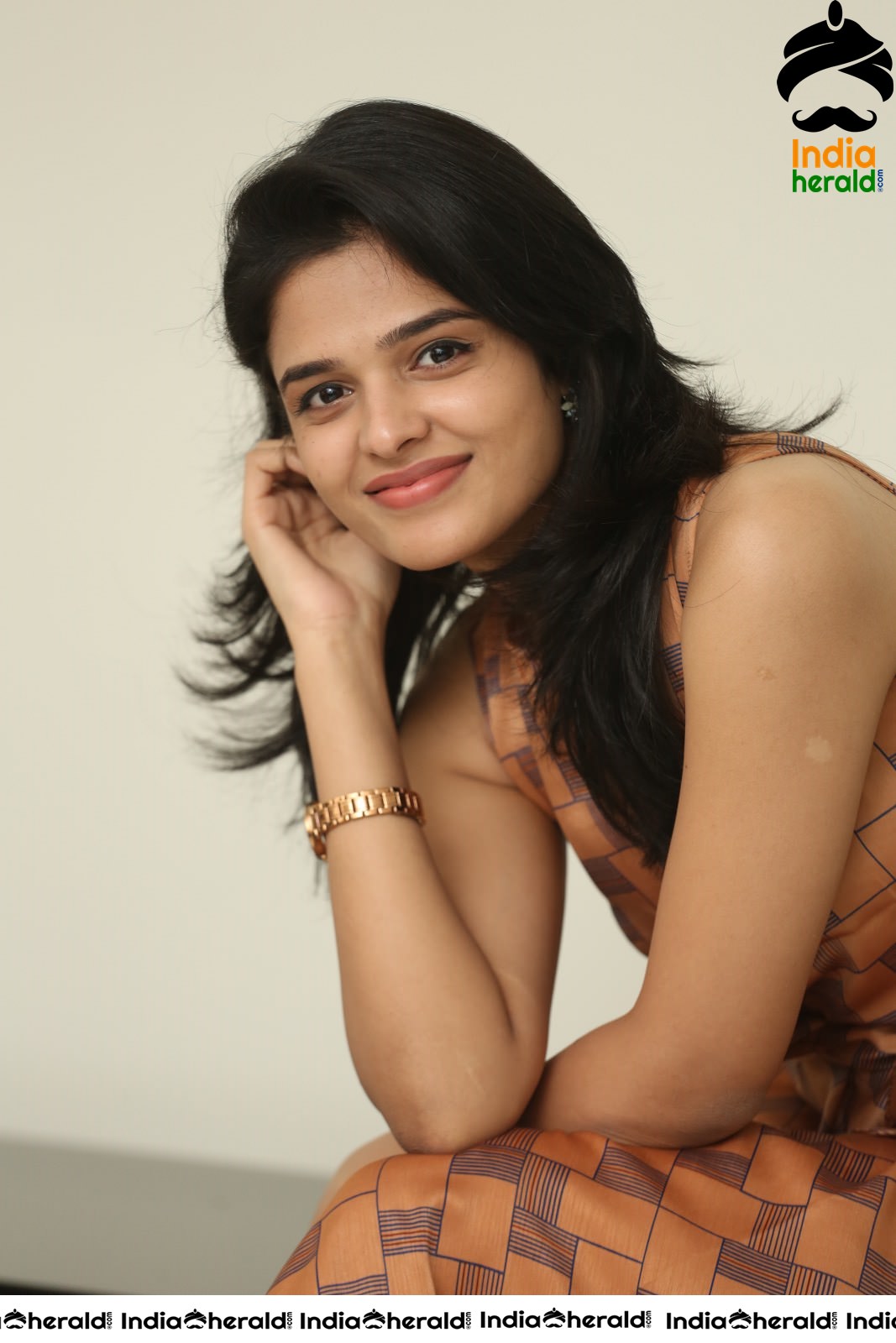 Harshitha Chowdary Interview Stills Set 1