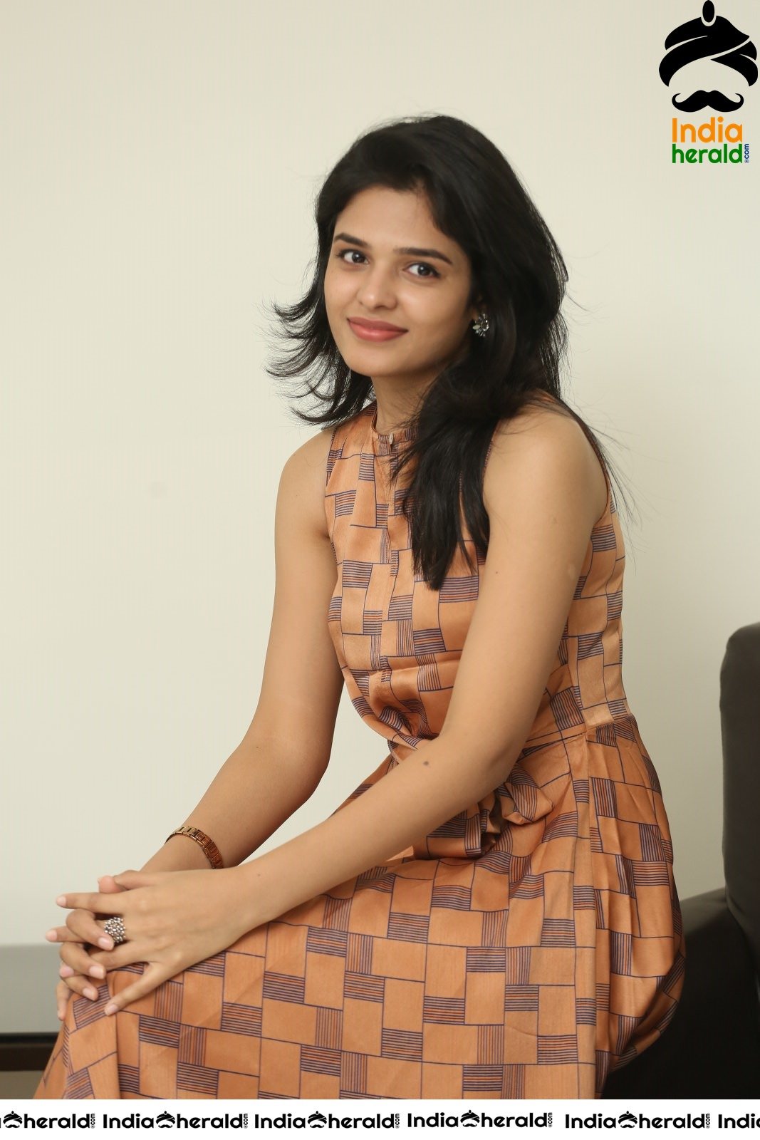 Harshitha Chowdary Interview Stills Set 2