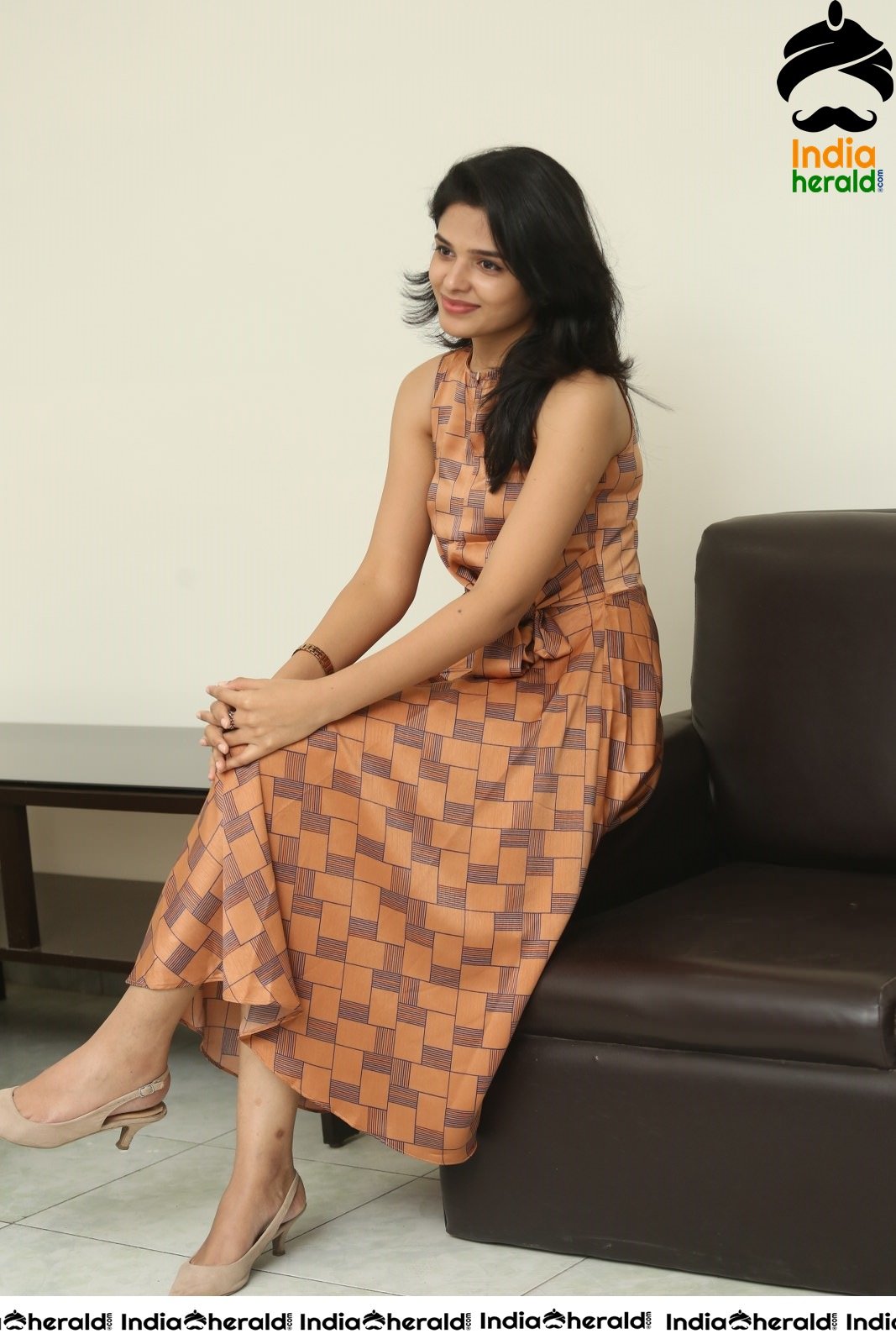 Harshitha Chowdary Interview Stills Set 2
