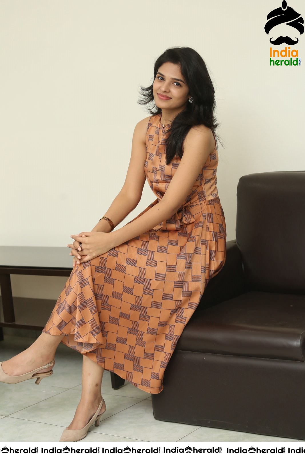 Harshitha Chowdary Interview Stills Set 2