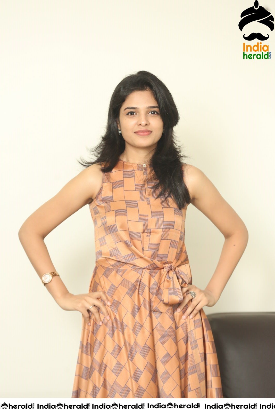 Harshitha Chowdary Interview Stills Set 2