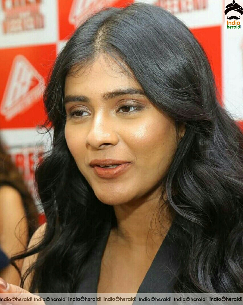 Hebah Hot In Black Dress Stills