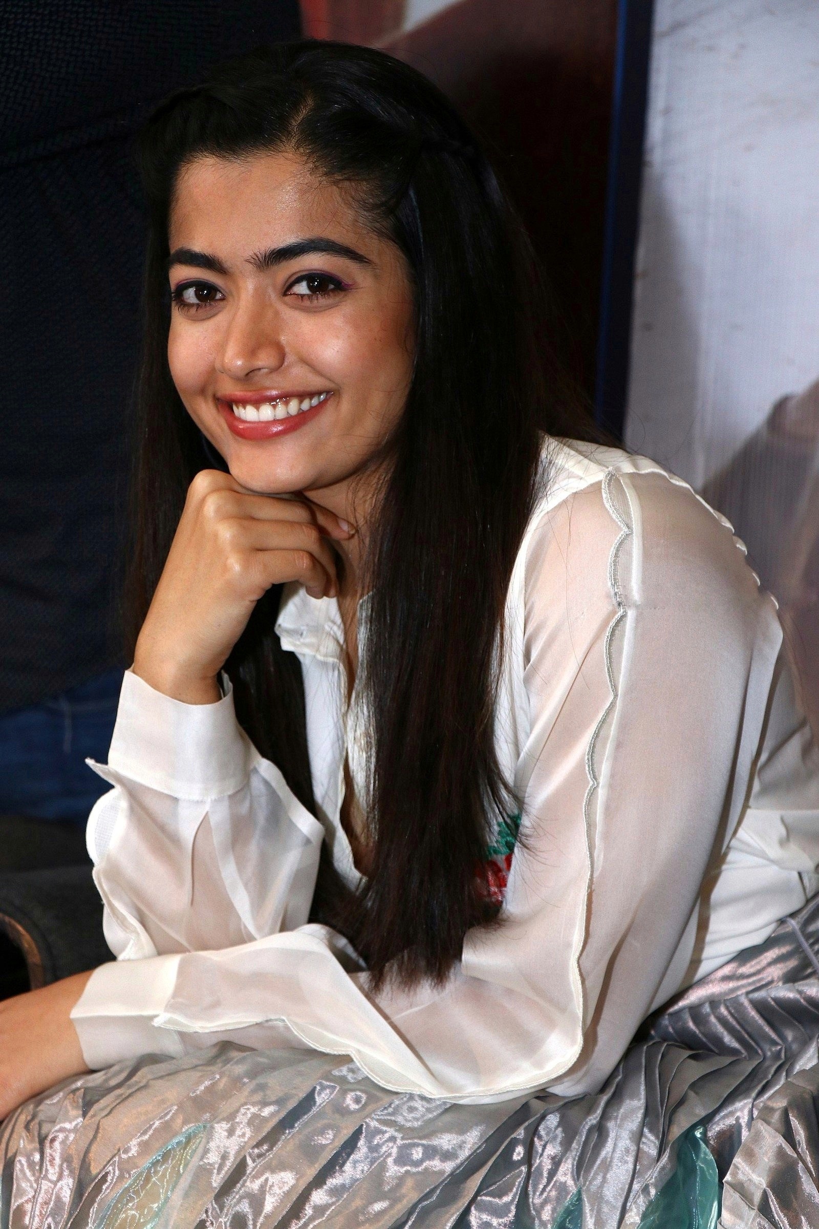 High Clarity Cute Photos Of Rashmika Mandanna Showing Various Expressions Set 2