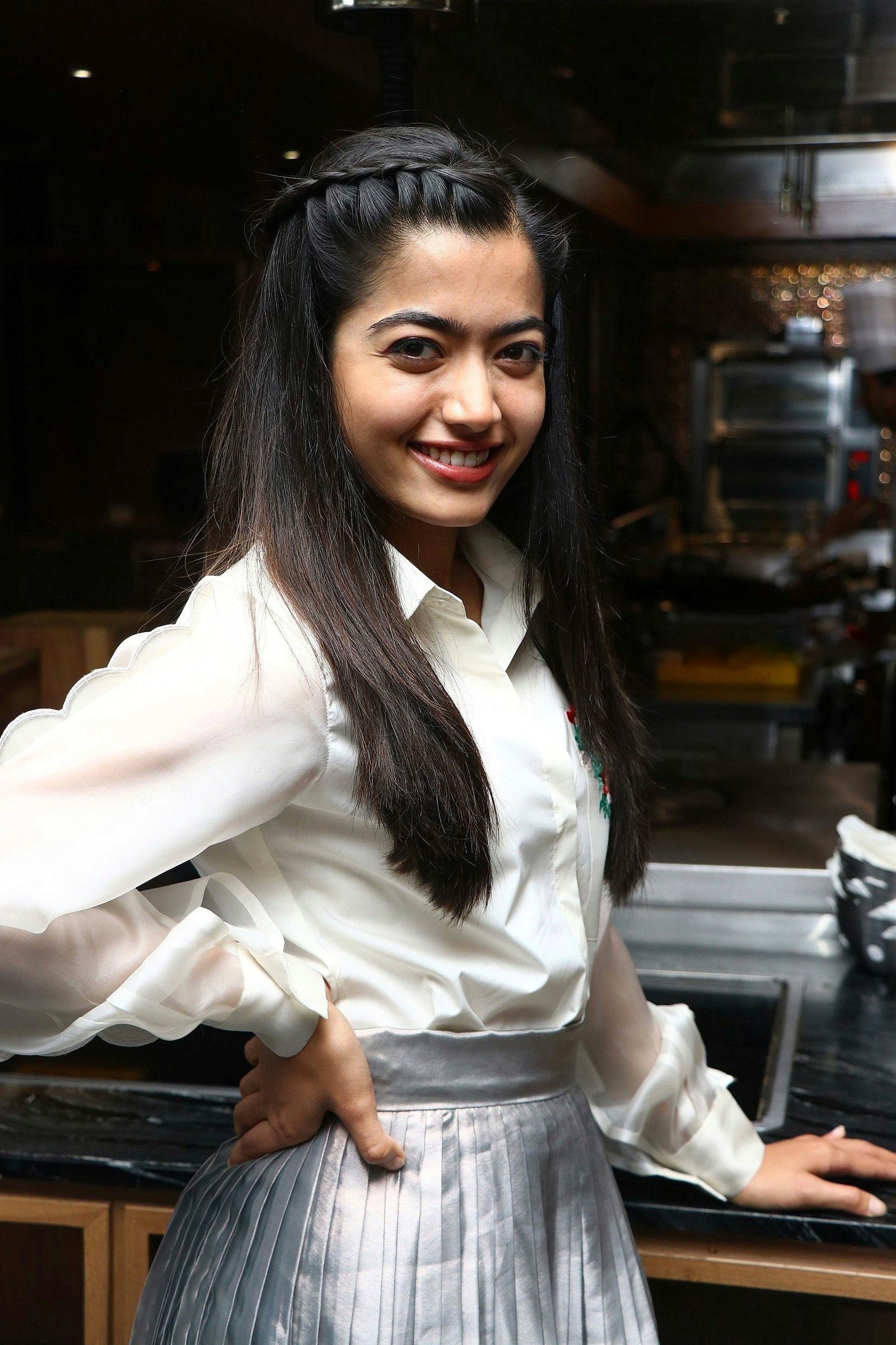 High Clarity Cute Photos Of Rashmika Mandanna Showing Various Expressions Set 2