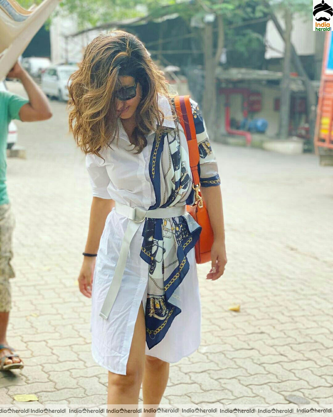 Hina Khan Latest Glam white dress stills