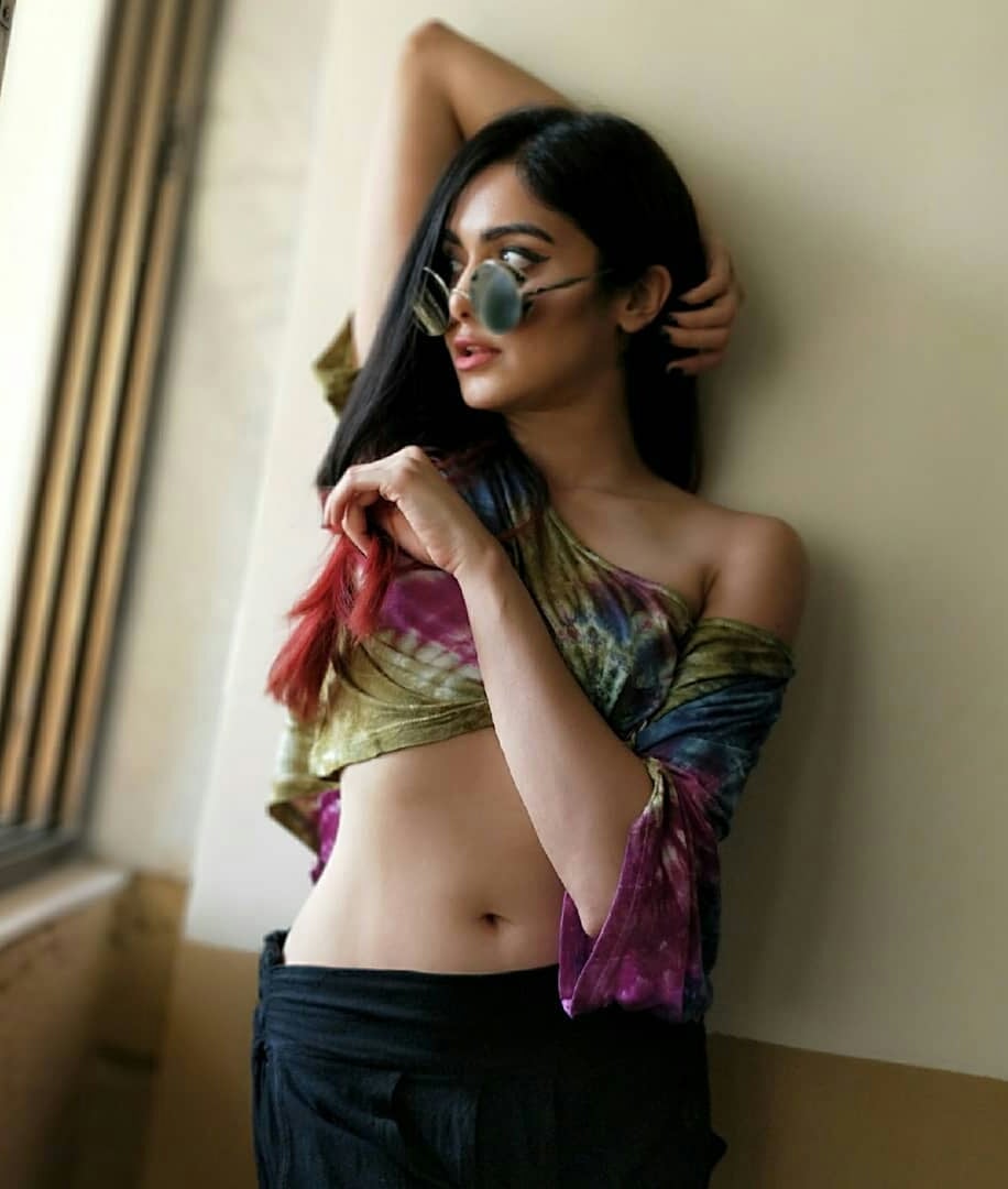 Hot Adah Sharma Showing Hot Assets In Her Private Bed Room