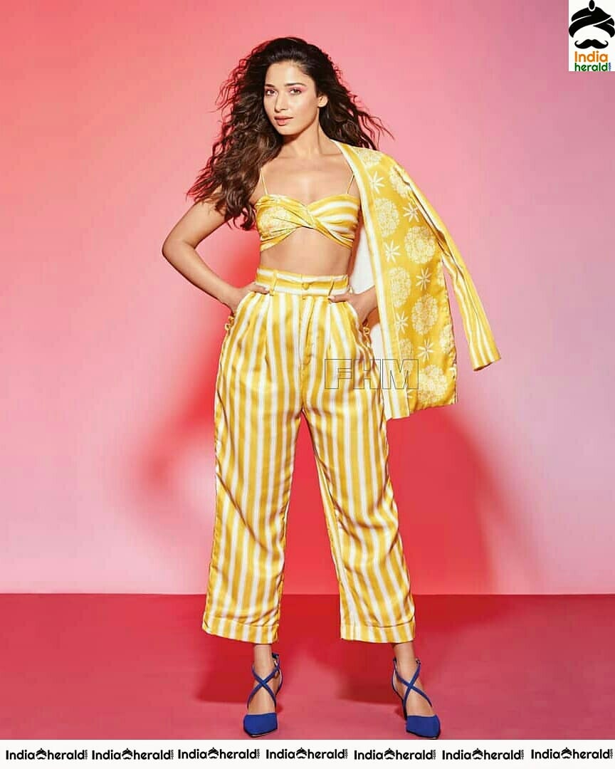 Hot And Sexy Tamannaah Poses Seducing For FHM