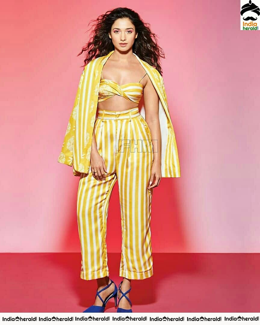 Hot And Sexy Tamannaah Poses Seducing For FHM