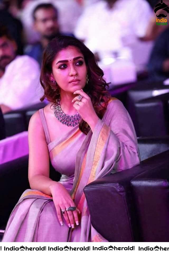 Hot Collection of Nayantara Photos in Saree and Varied Blouse Set 1