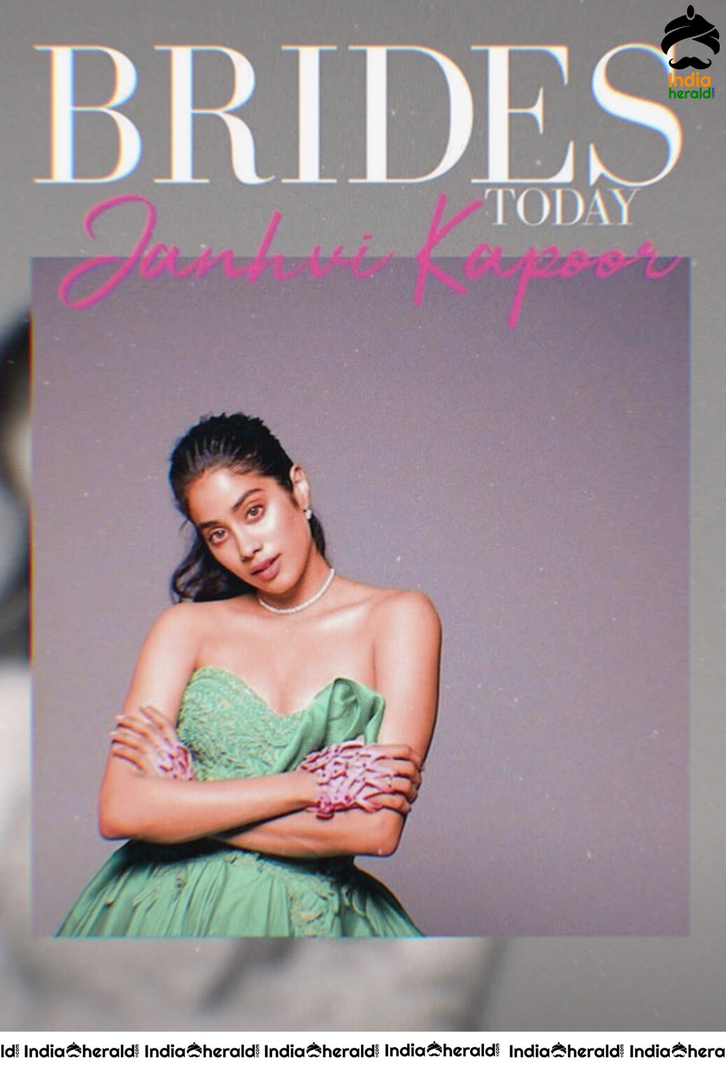 Hot Jahnvi Kapoor For Brides Today Magazine